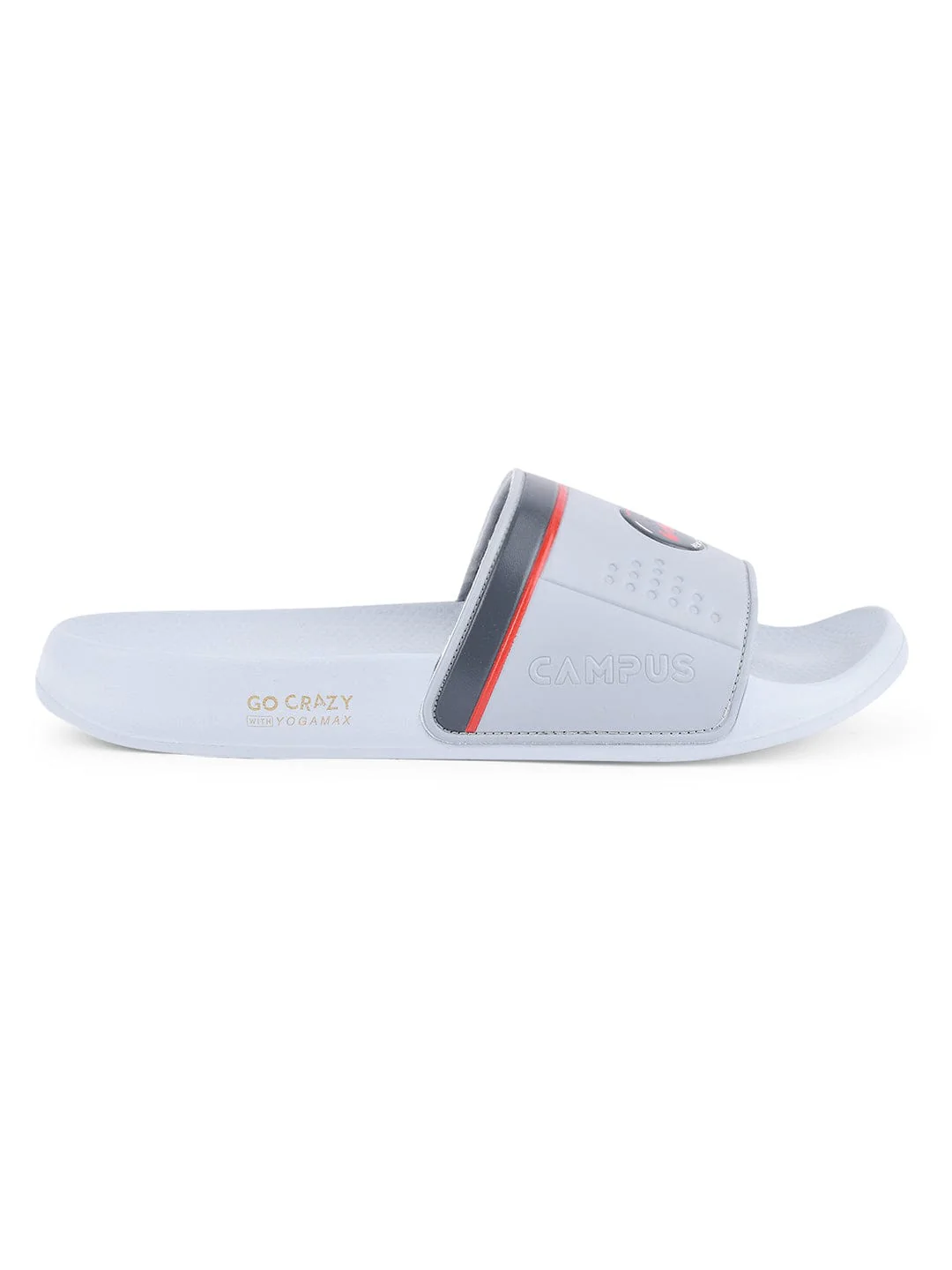 SL-431 Grey Men's Slides - Image 2