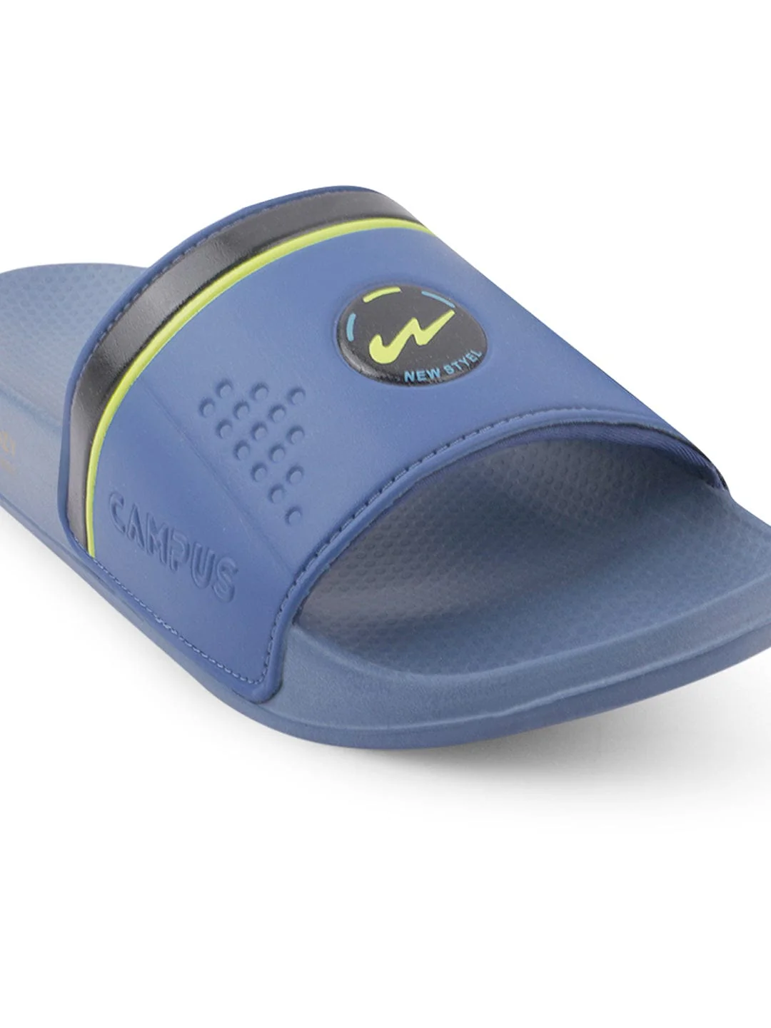 SL-431 Blue Men's Slides - Image 5