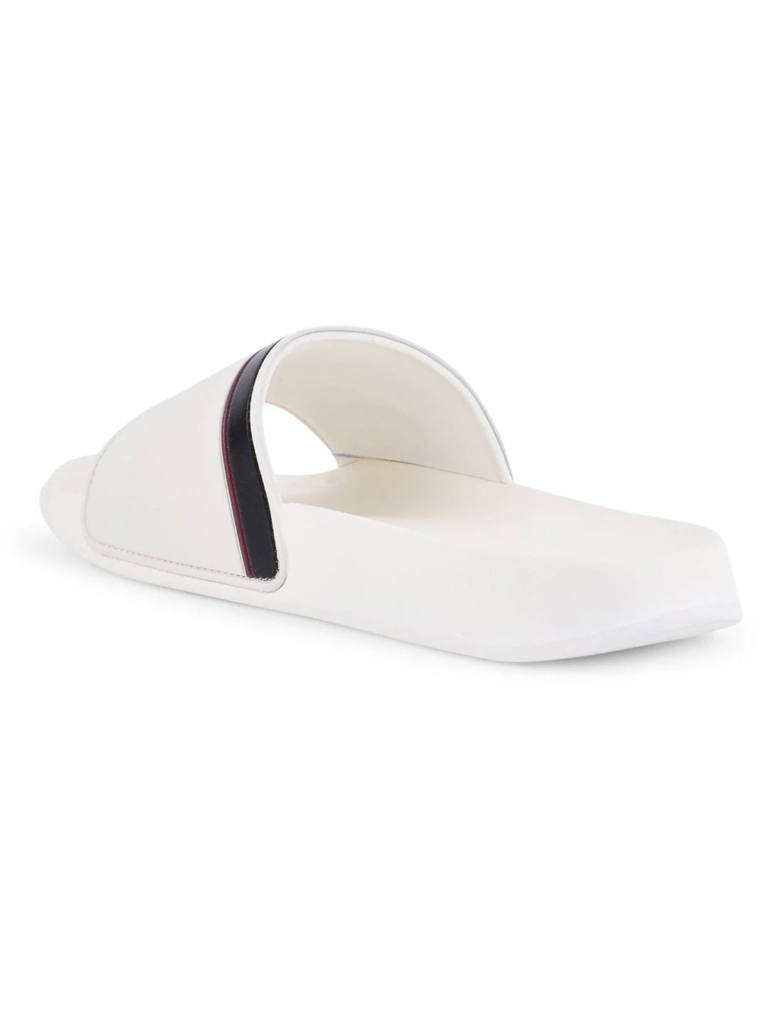 SL-431 White Men's Slides - Image 3