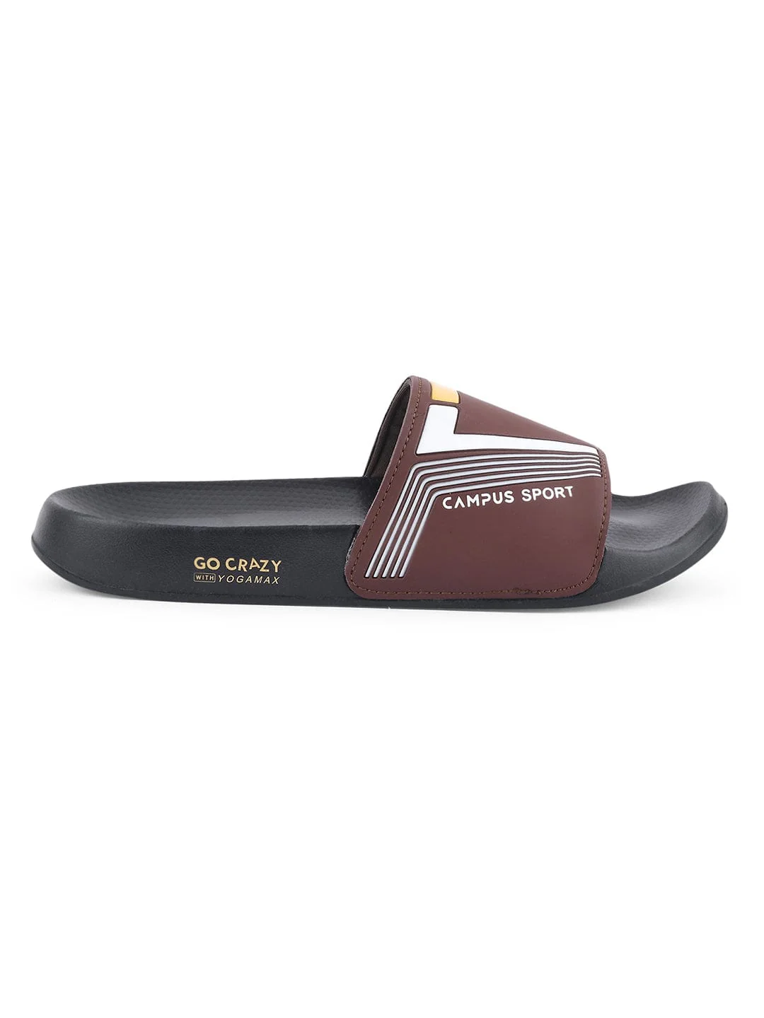 SL-432 Brown Men's Slides - Image 2