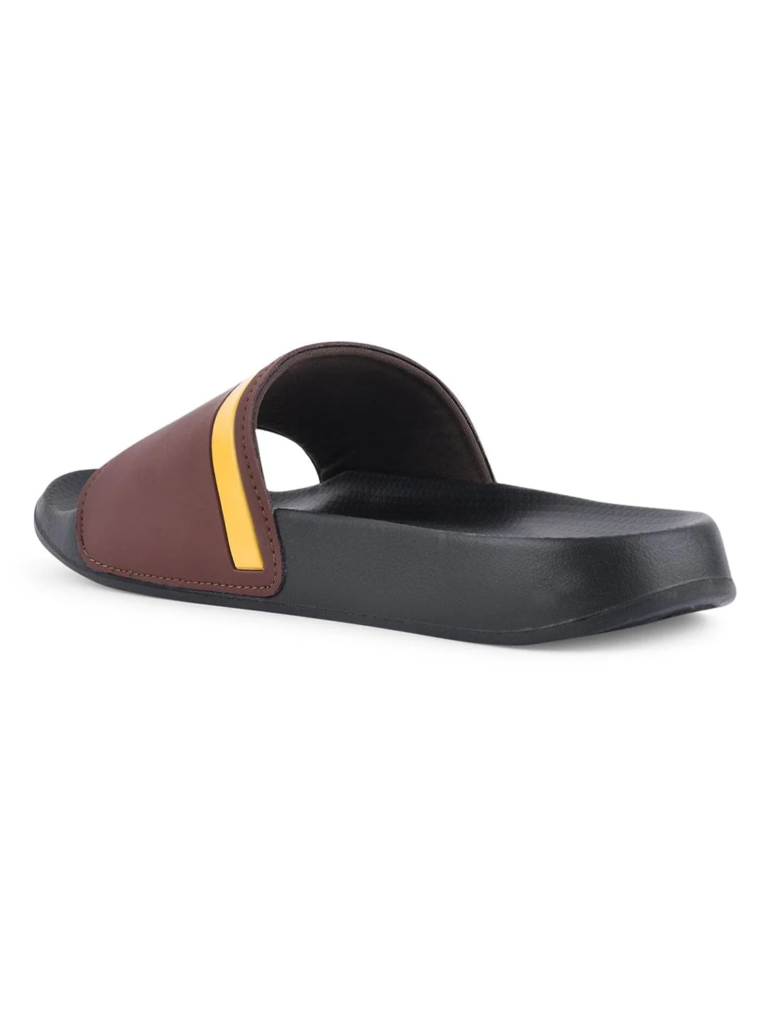 SL-432 Brown Men's Slides - Image 3