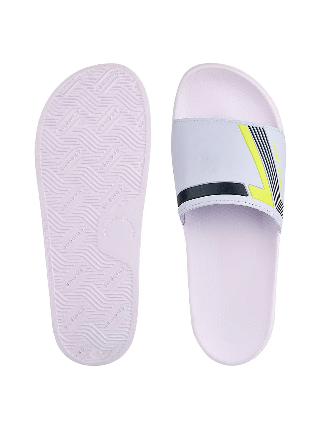 SL-432 Blue Men's Slides - Image 4