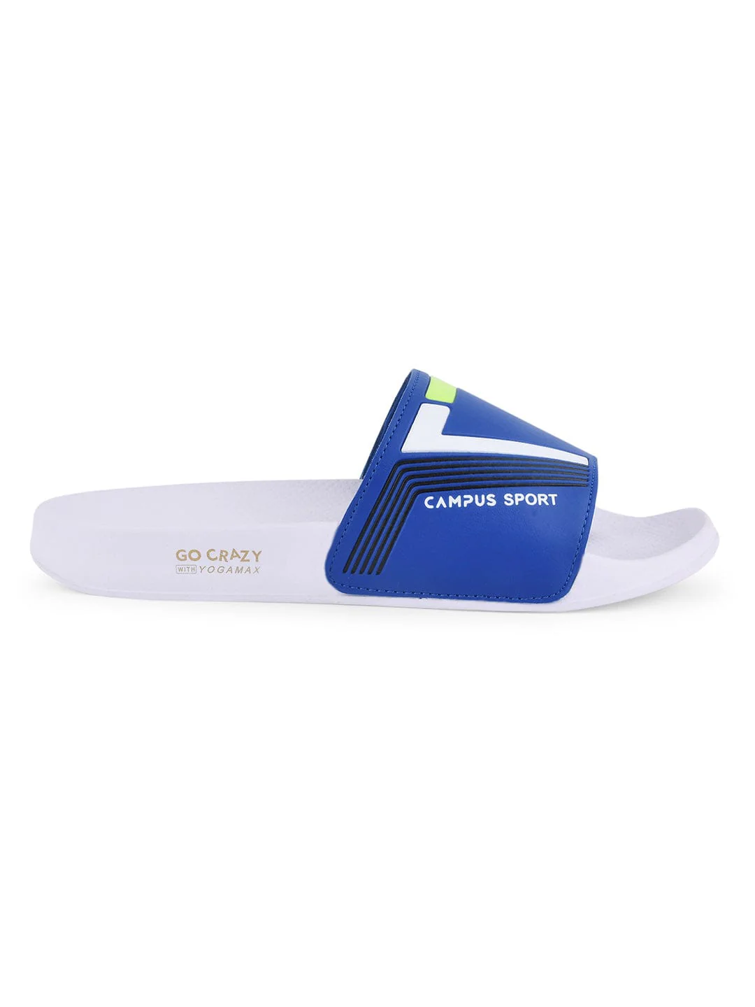 SL-432 Blue Men's Slides - Image 2