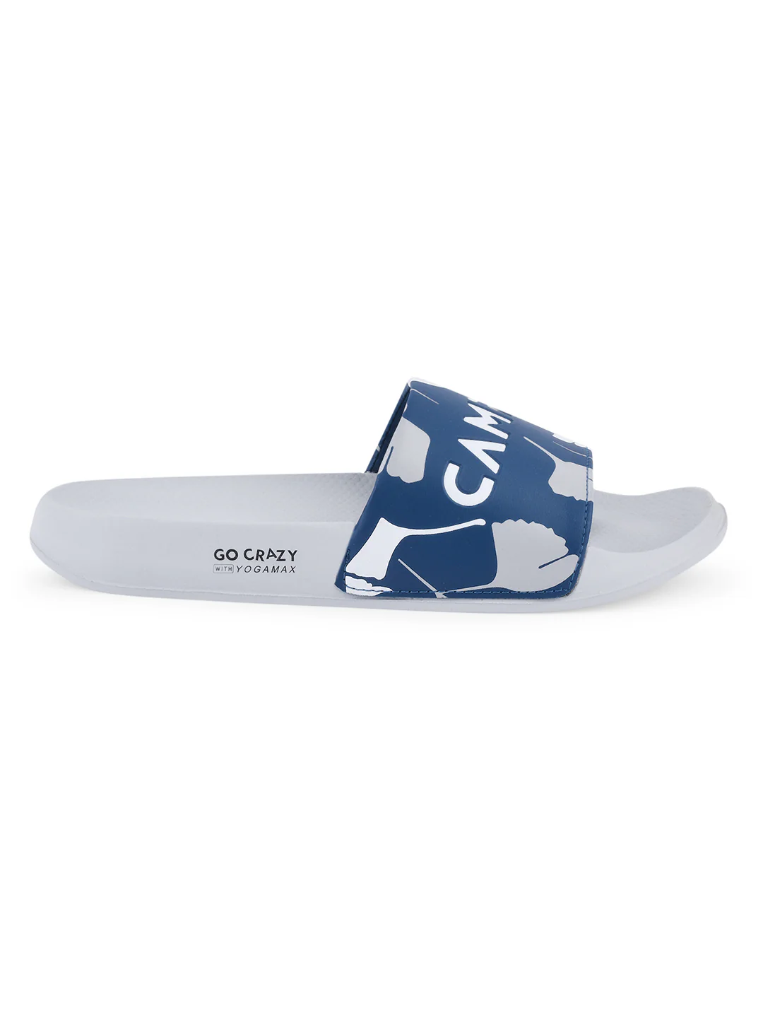SL-433 A Blue Men's Slides - Image 2