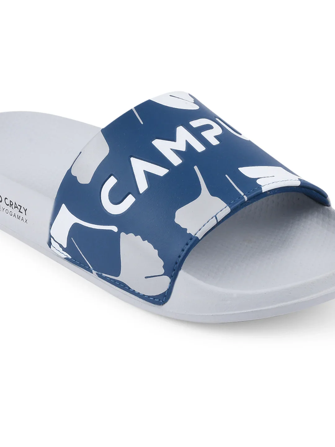SL-433 A Blue Men's Slides - Image 5