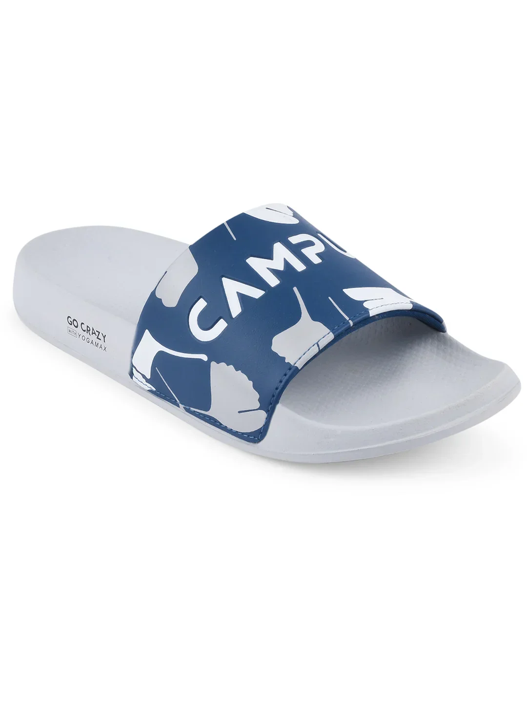 SL-433 A Blue Men's Slides - Image 7
