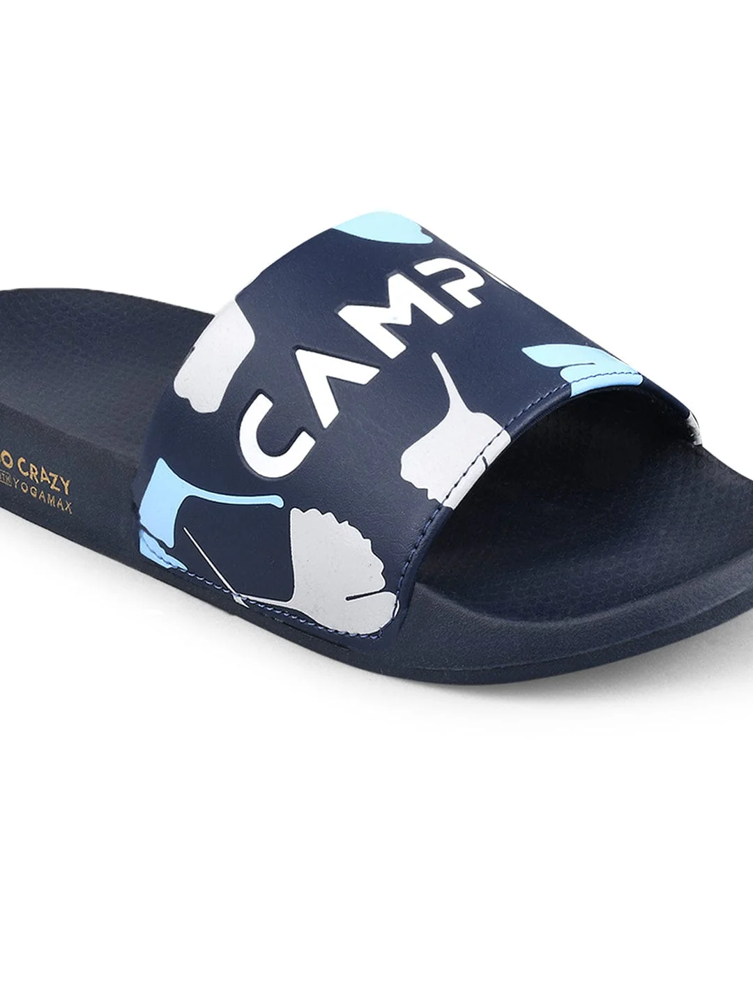 SL-433 Blue Men's Slides - Image 5