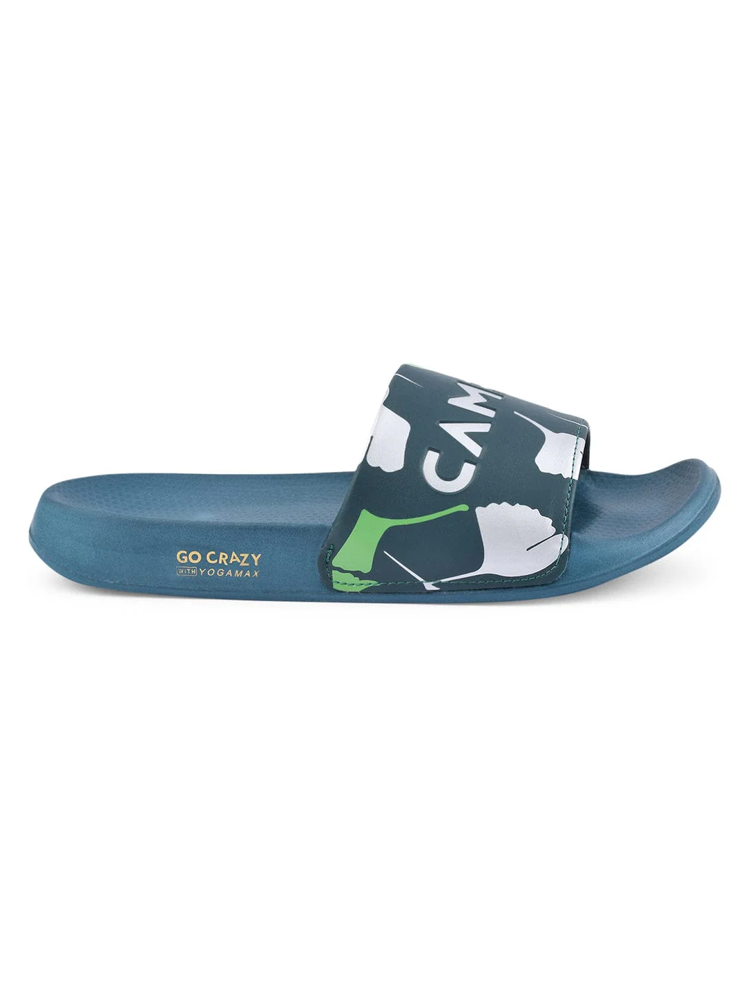 SL-433 Green Men's Slides - Image 2