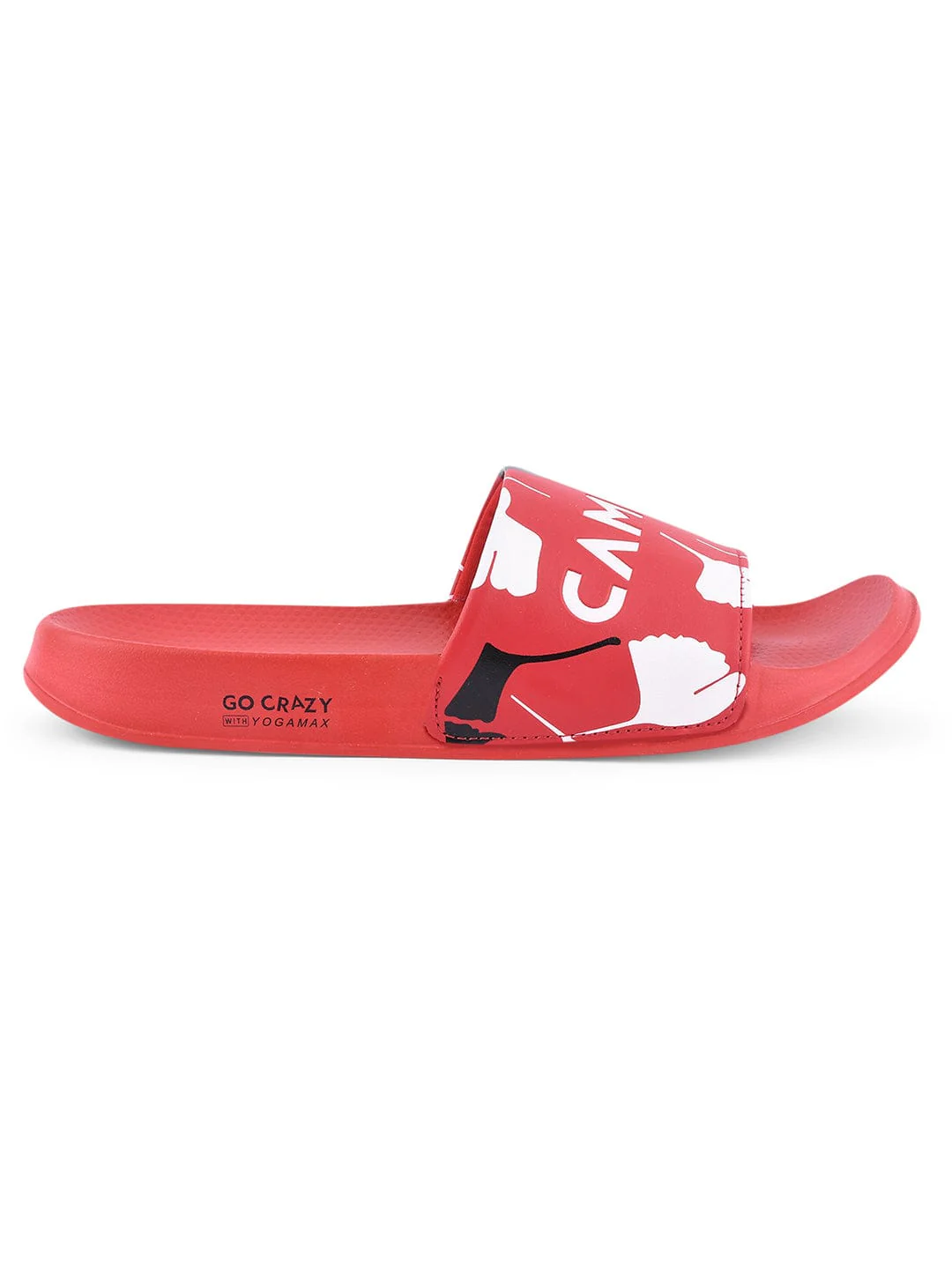 SL-433 Red Men's Slides - Image 2