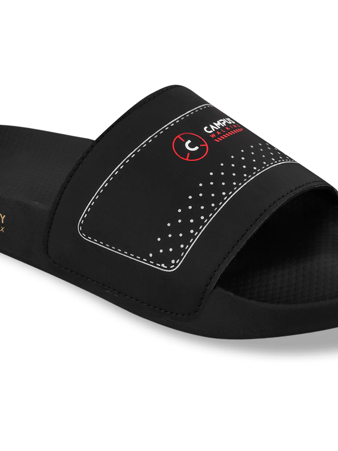 SL-436 Black Men's Slides - Image 4