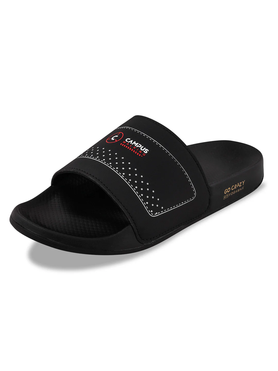 SL-436 Black Men's Slides - Image 7