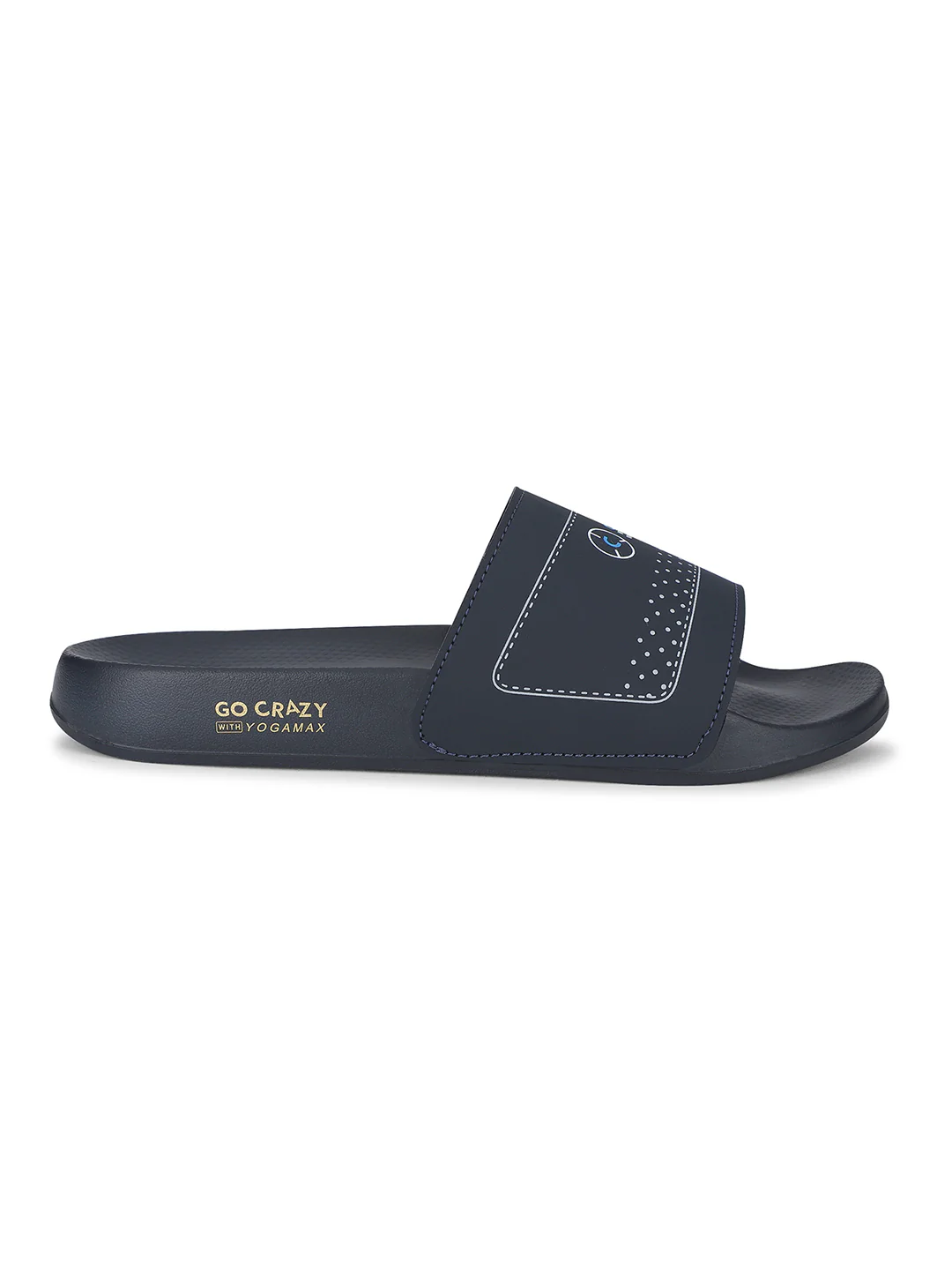 SL-436 Navy Men's Slippers - Image 2
