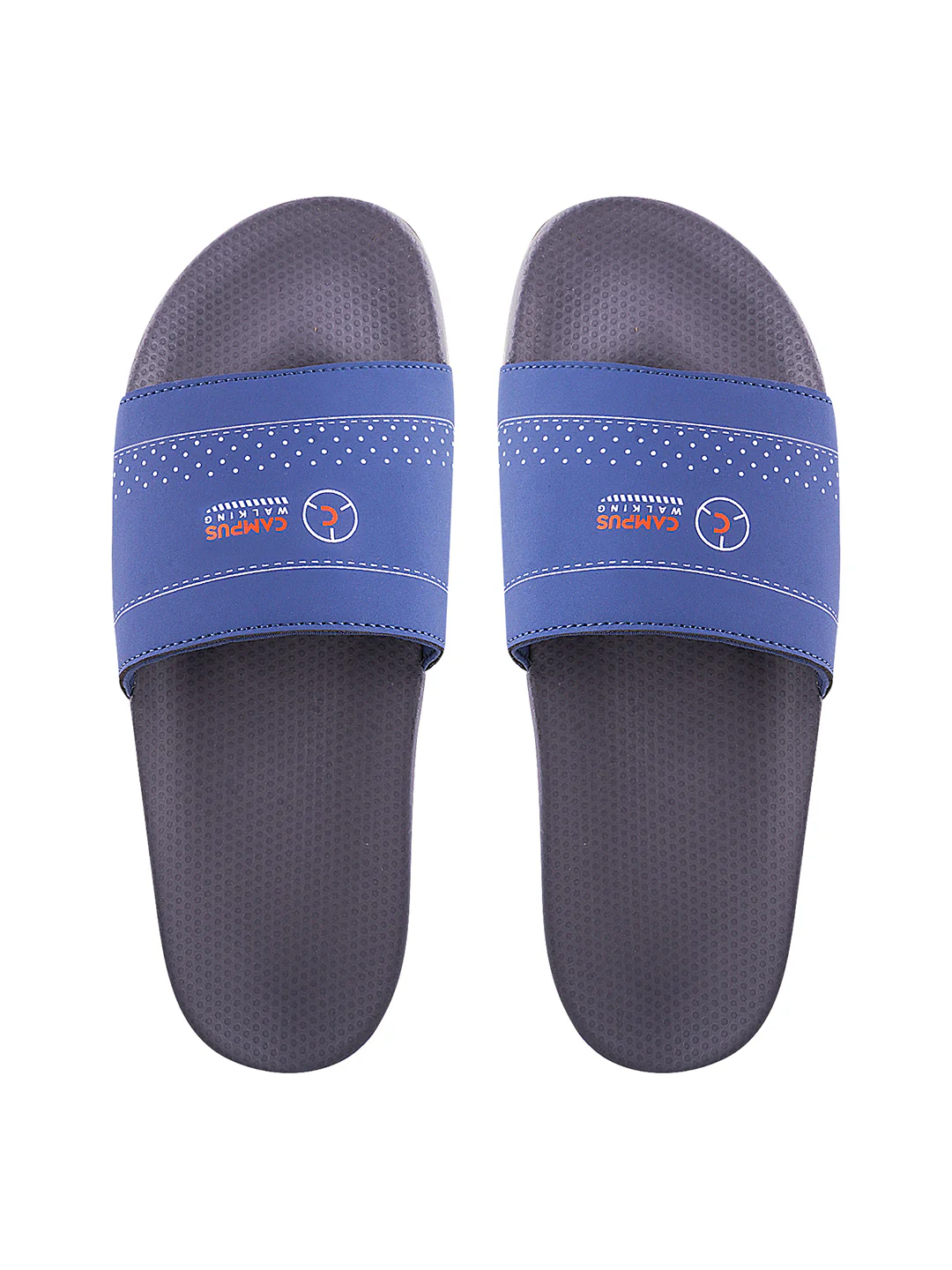 SL-436 Blue Men's Slippers - Image 7