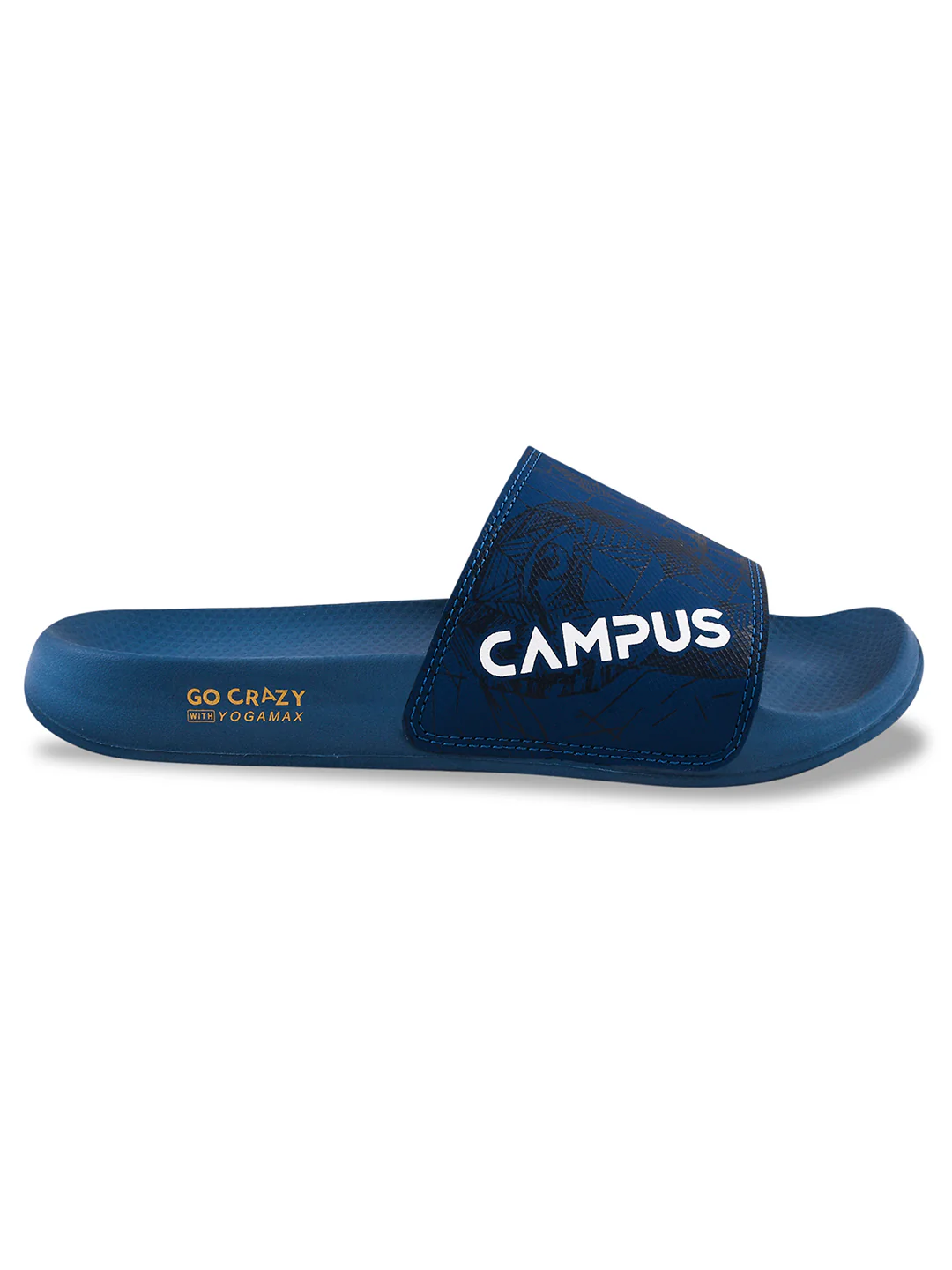 SL-437 Blue Men's Slippers - Image 2