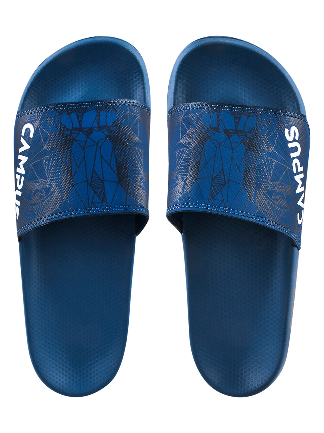 SL-437 Blue Men's Slippers - Image 7