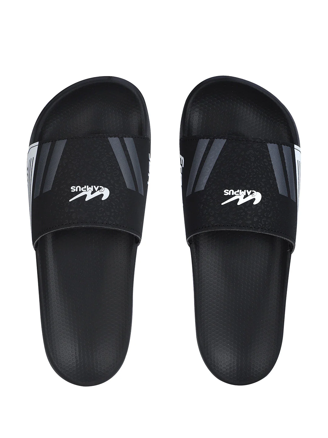 SL-438 Black Men's Slippers - Image 7