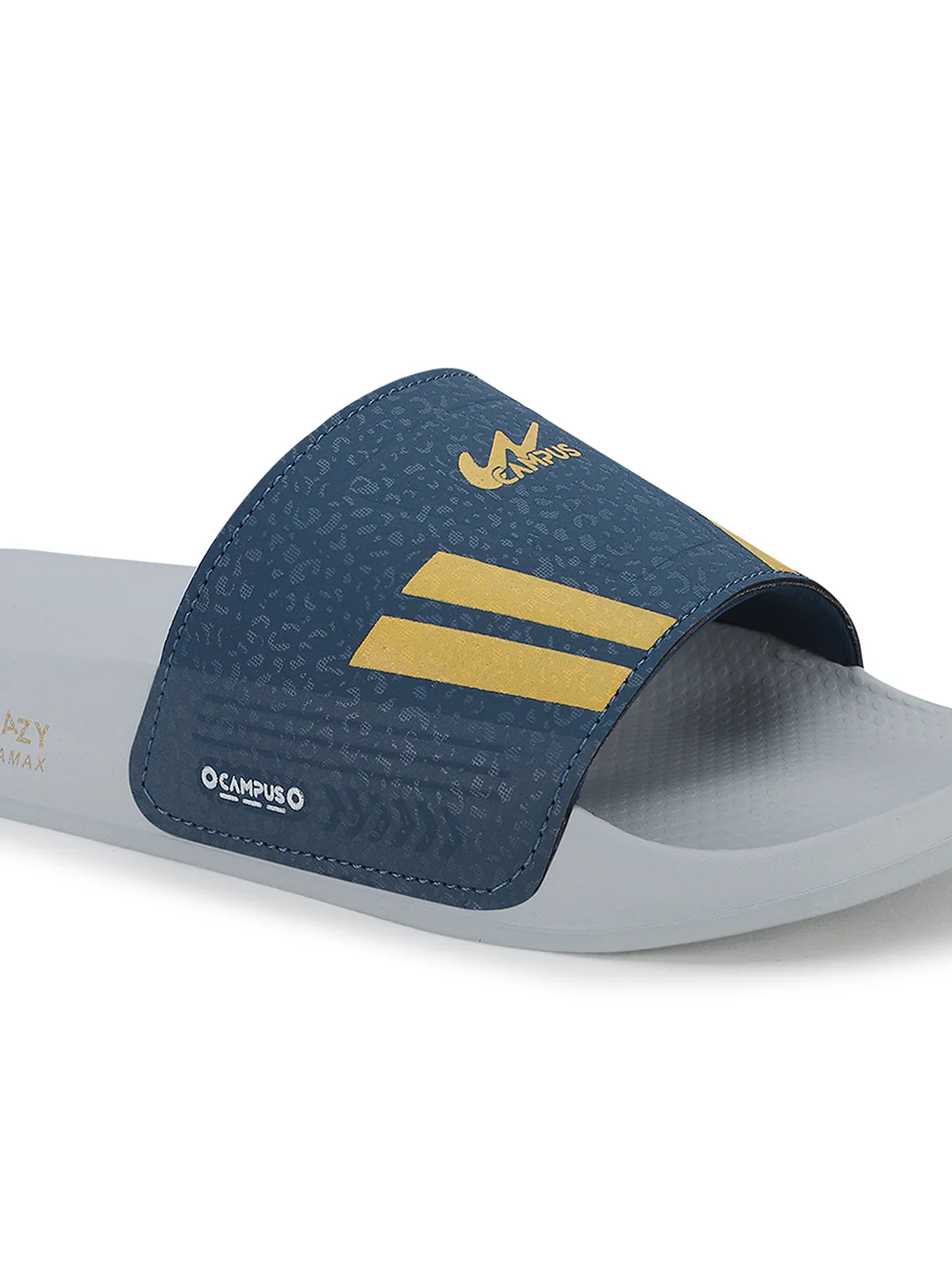 SL-438 Blue Men's Slippers - Image 4