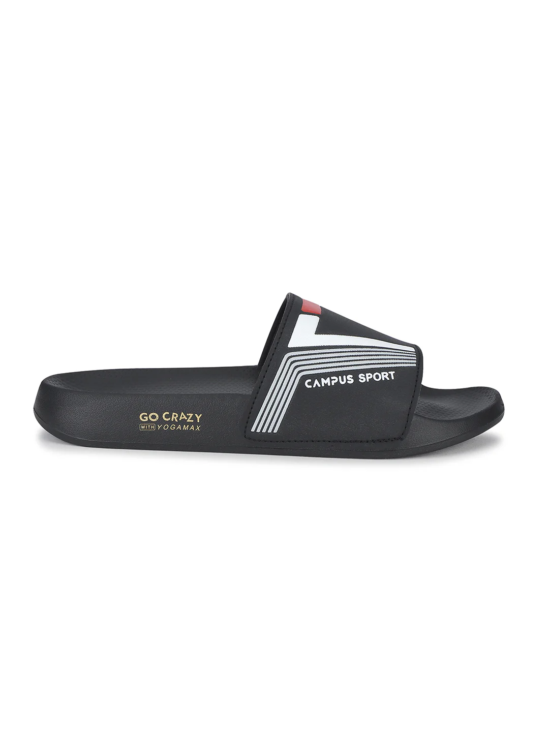 SL-439 Black Men's Slippers - Image 2