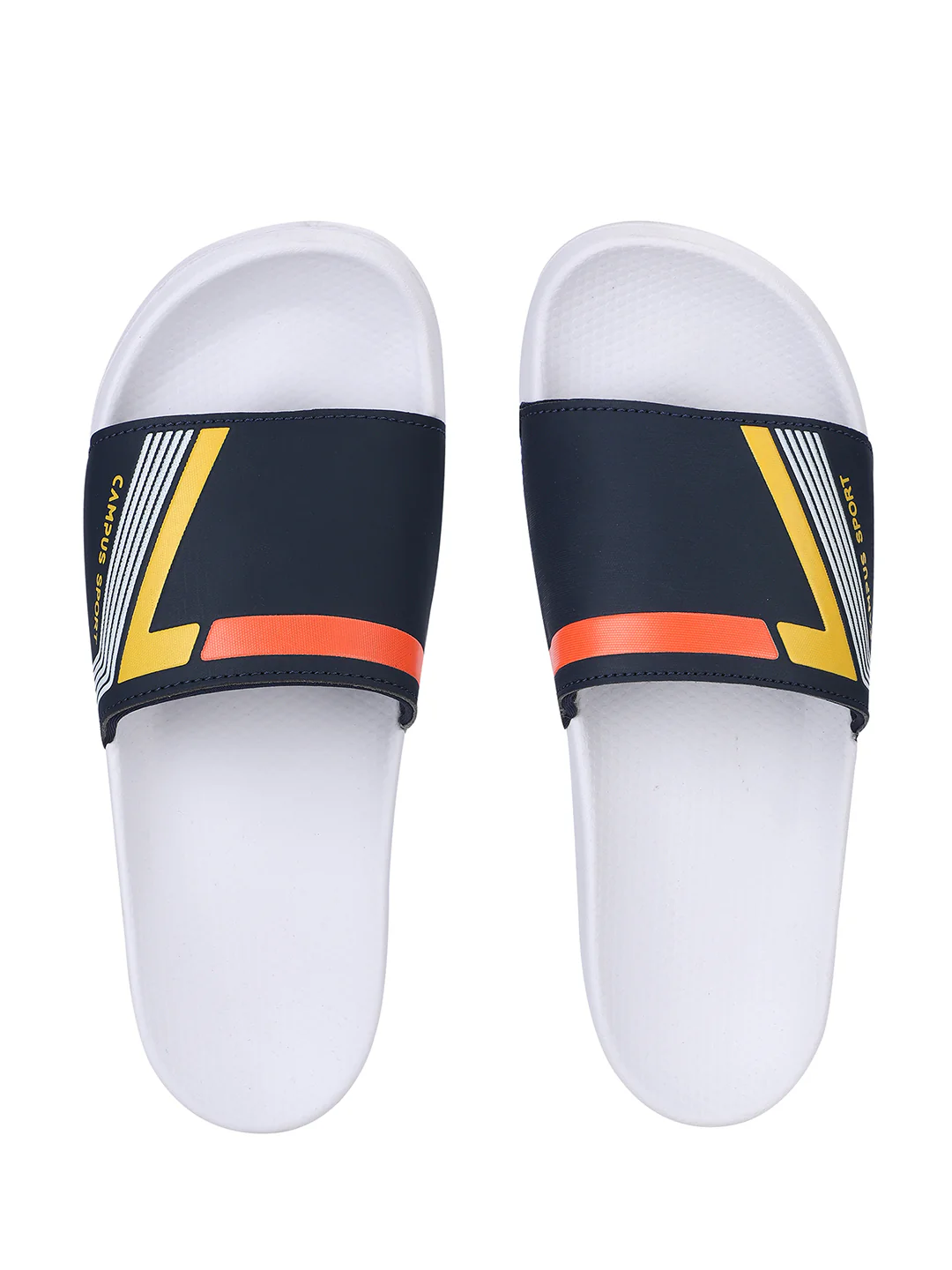 SL-439 Blue Men's Slides - Image 7