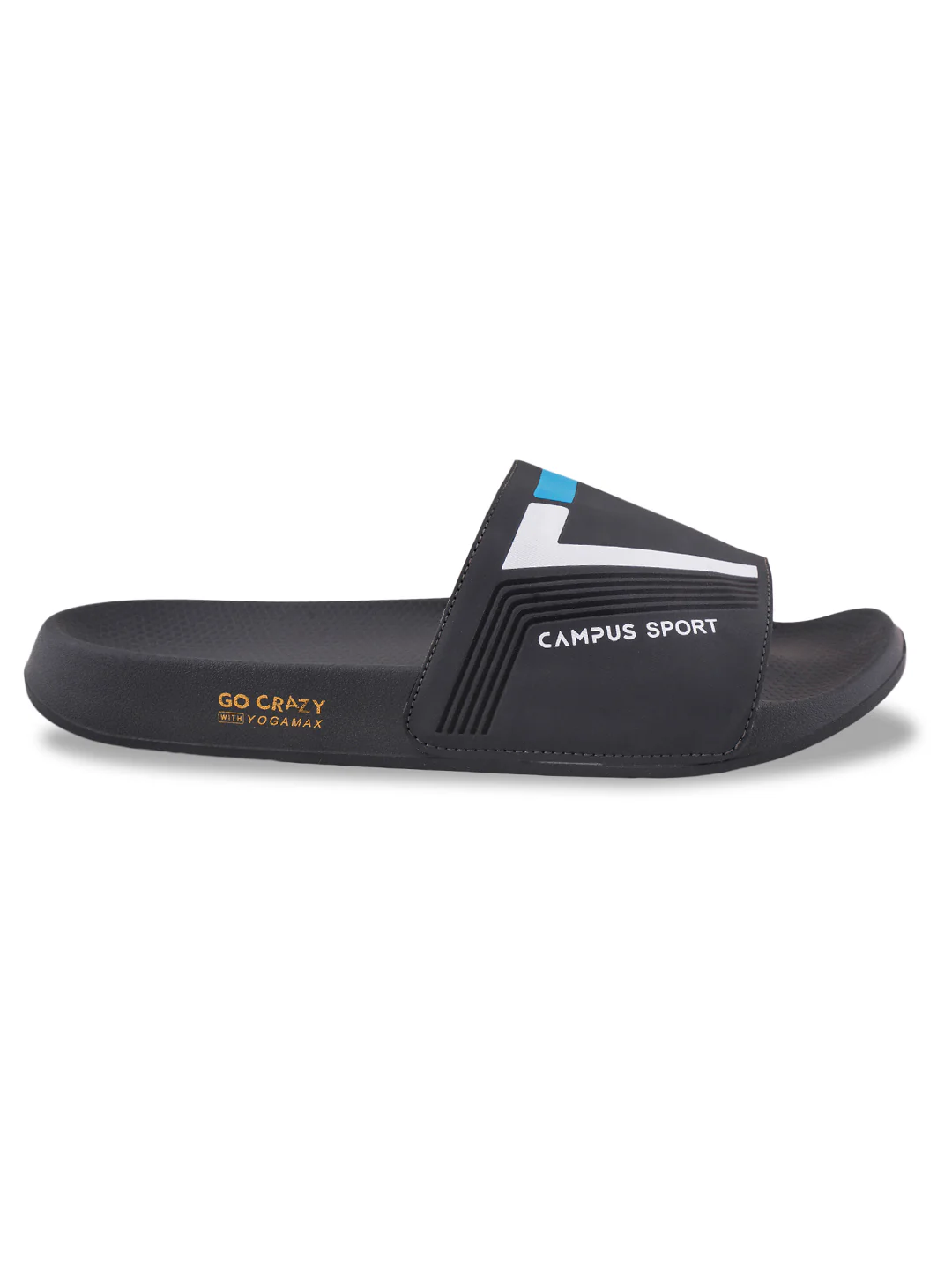 SL-439 Grey Men's Slides - Image 2