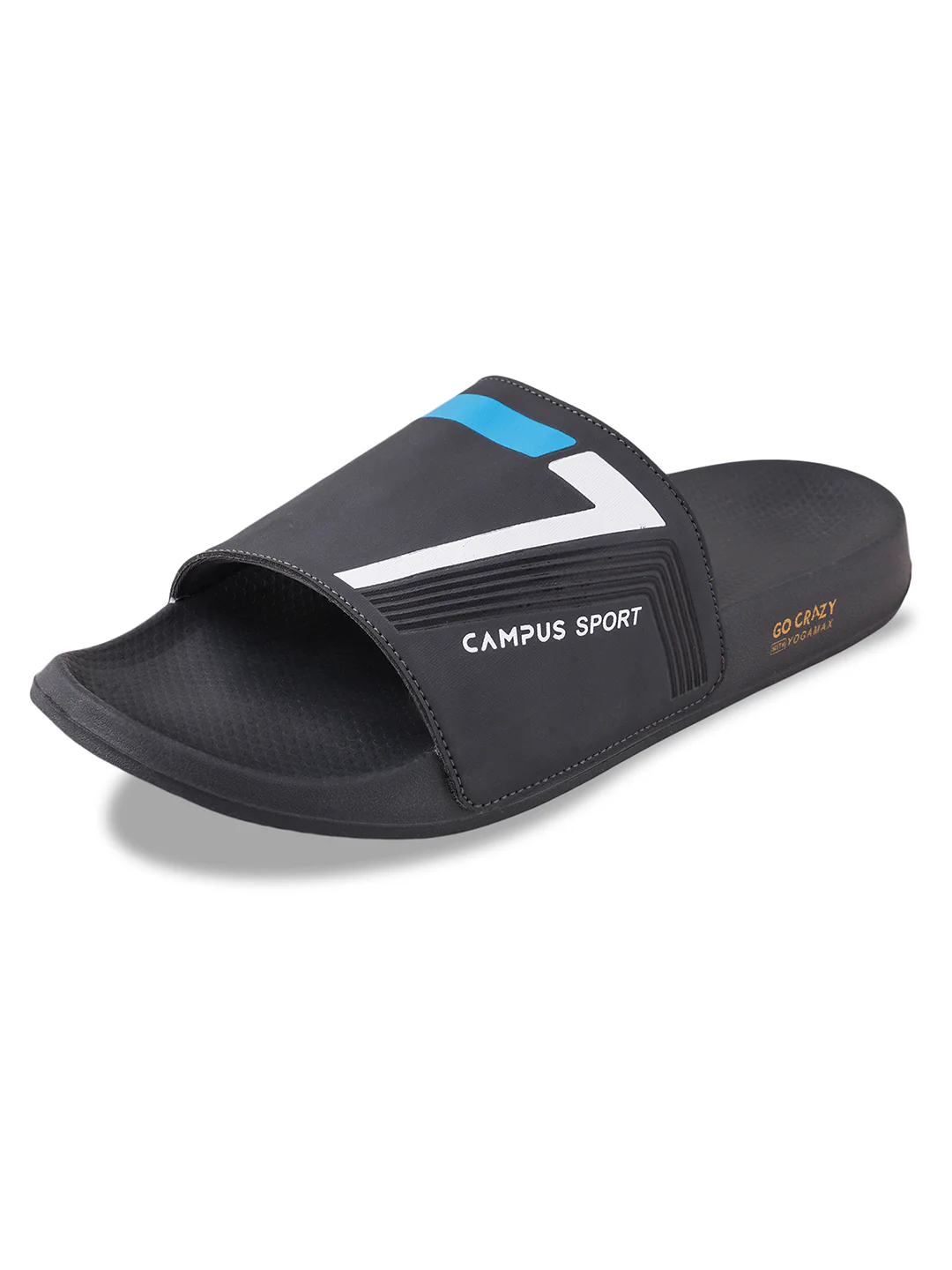 SL-439 Grey Men's Slides - Image 6