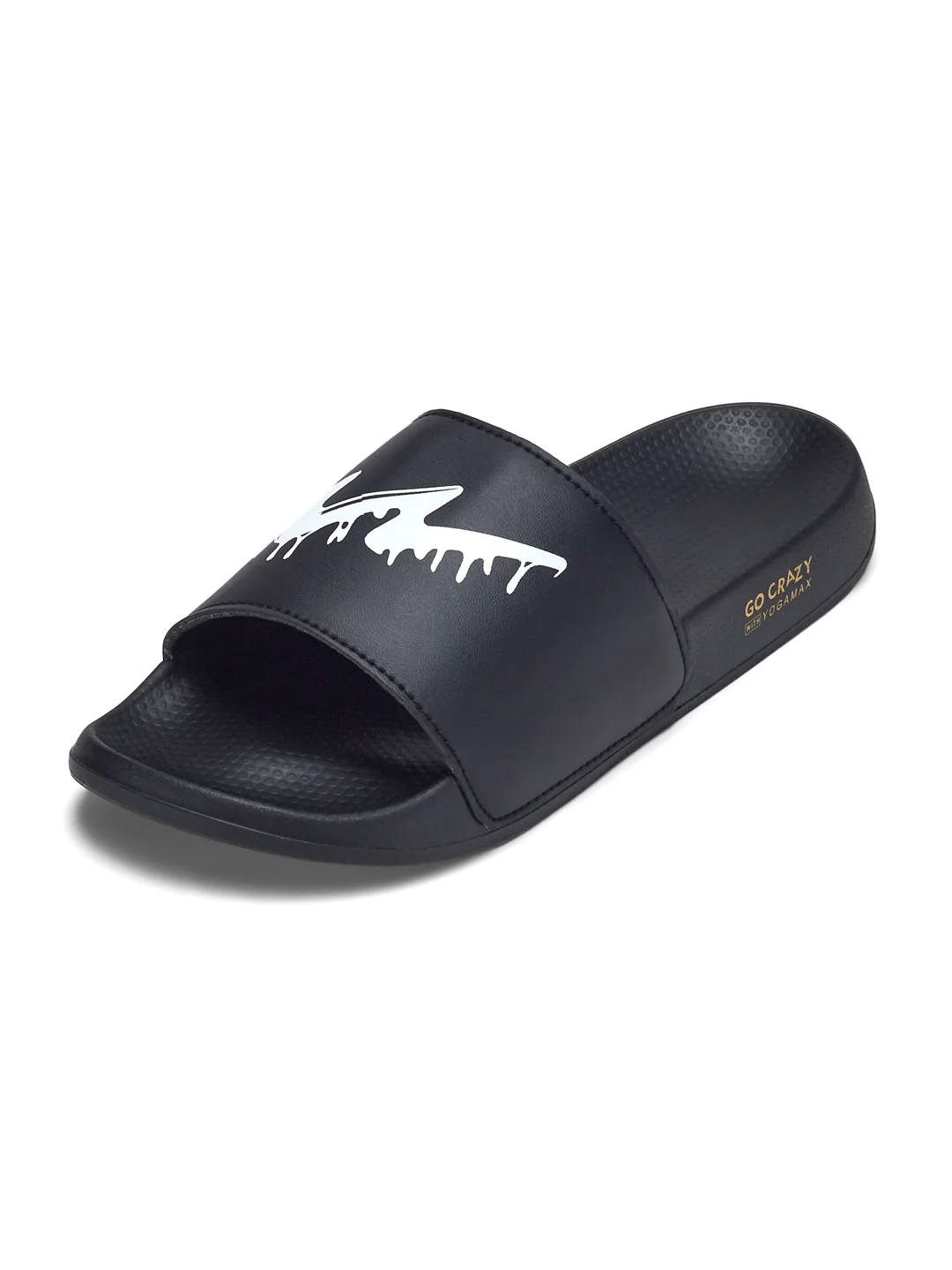 SL-443 Black Men's Slides - Image 6