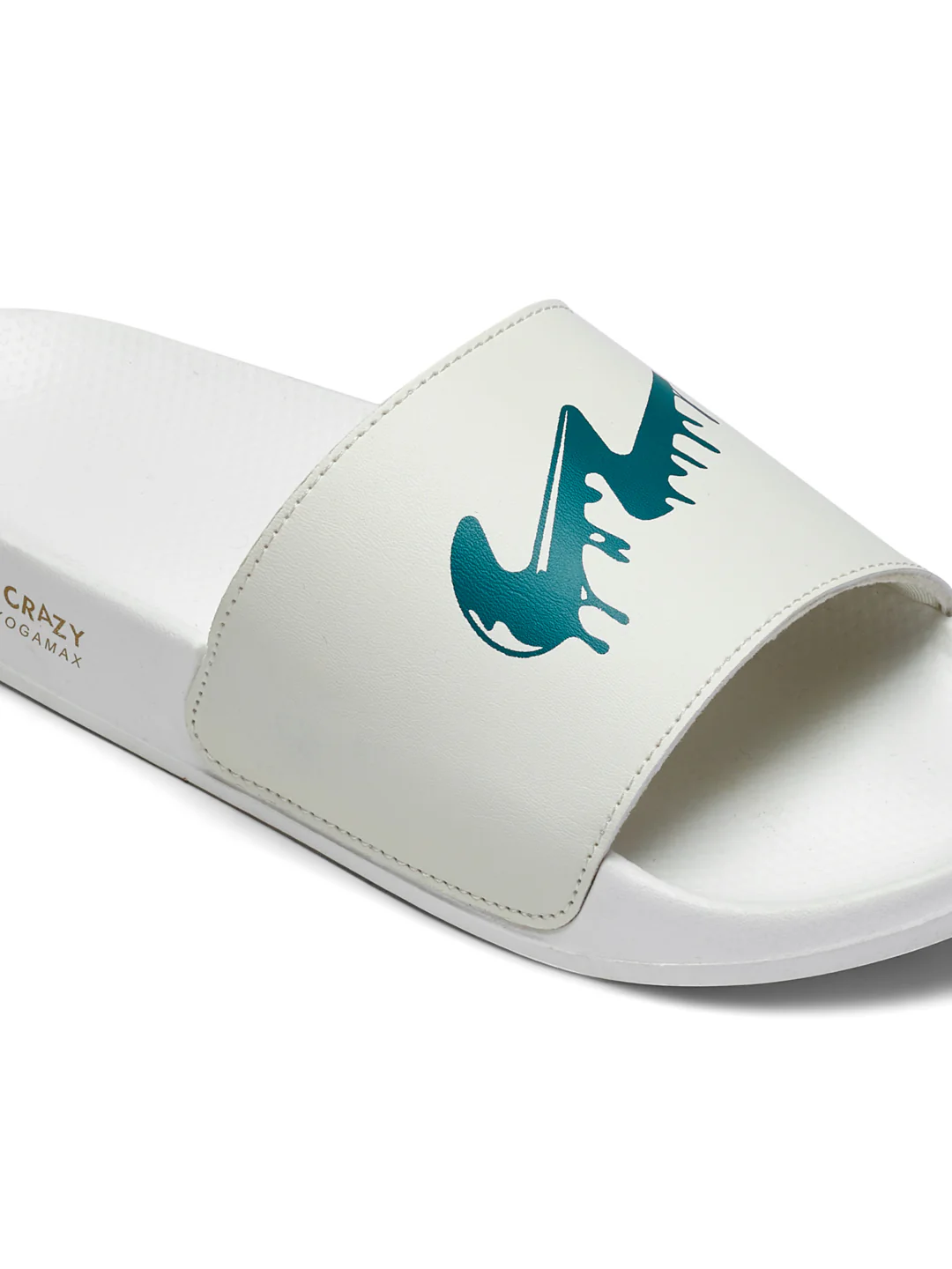 SL-443 White Men's Slides - Image 5