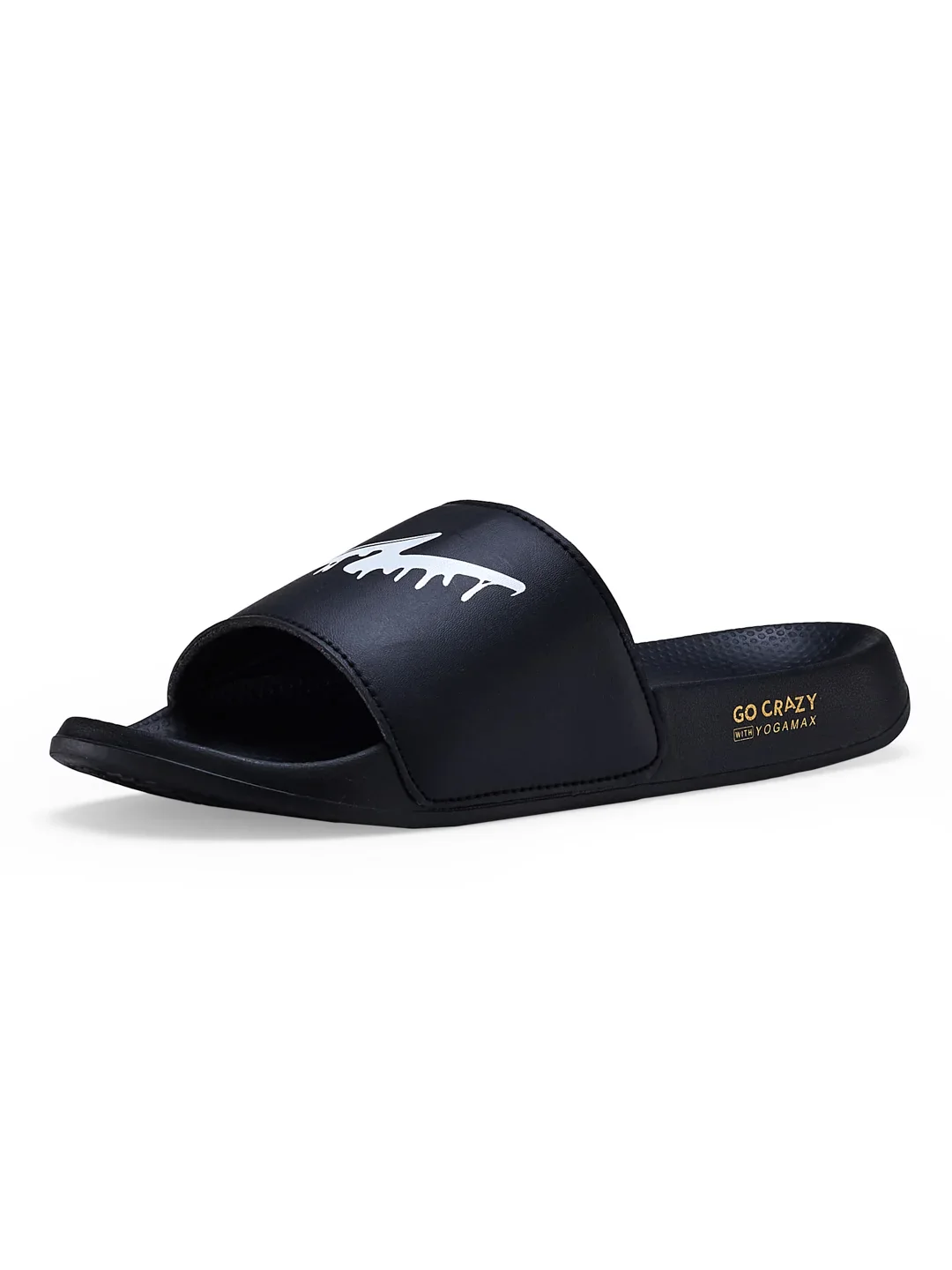 SL-443A Black Men's Slides - Image 3