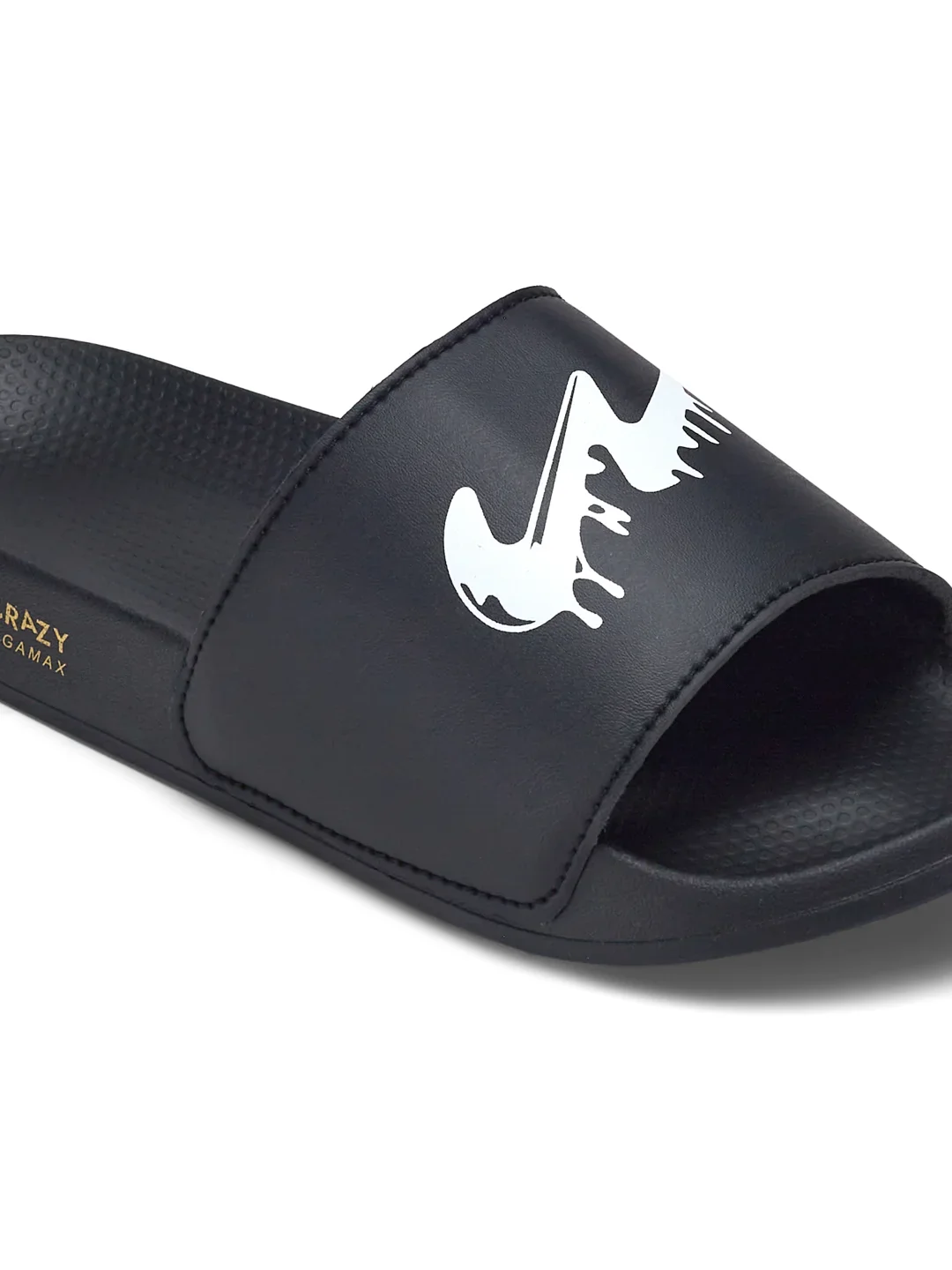 SL-443A Black Men's Slides - Image 6