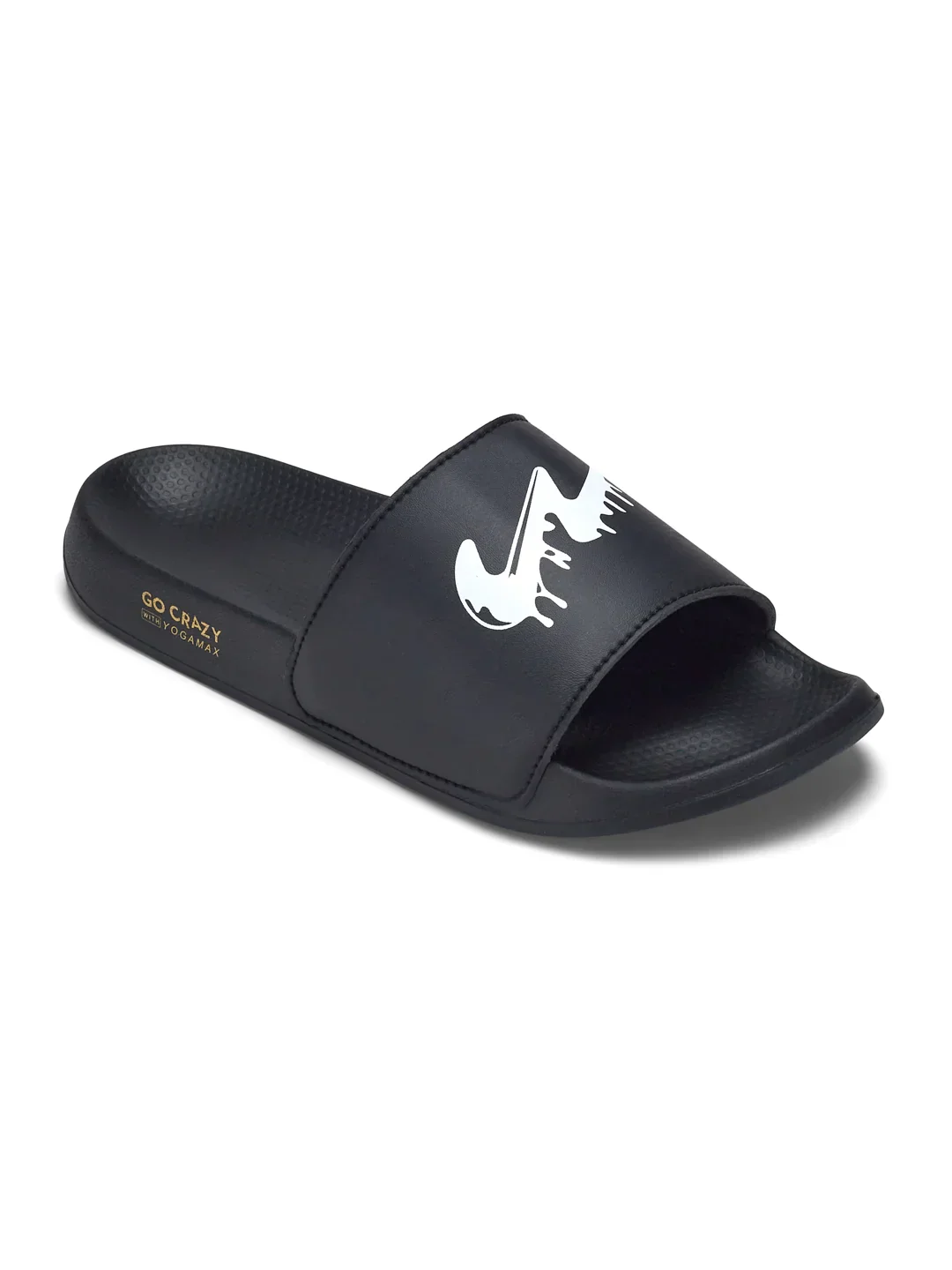 SL-443A Black Men's Slides - Image 7