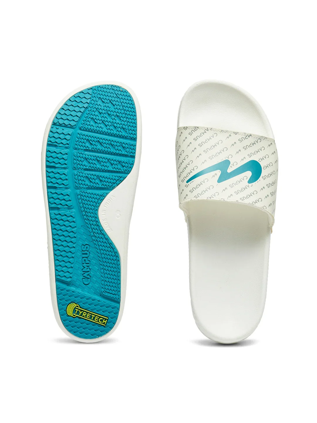 SL-444 Off White Men's Slides - Image 4