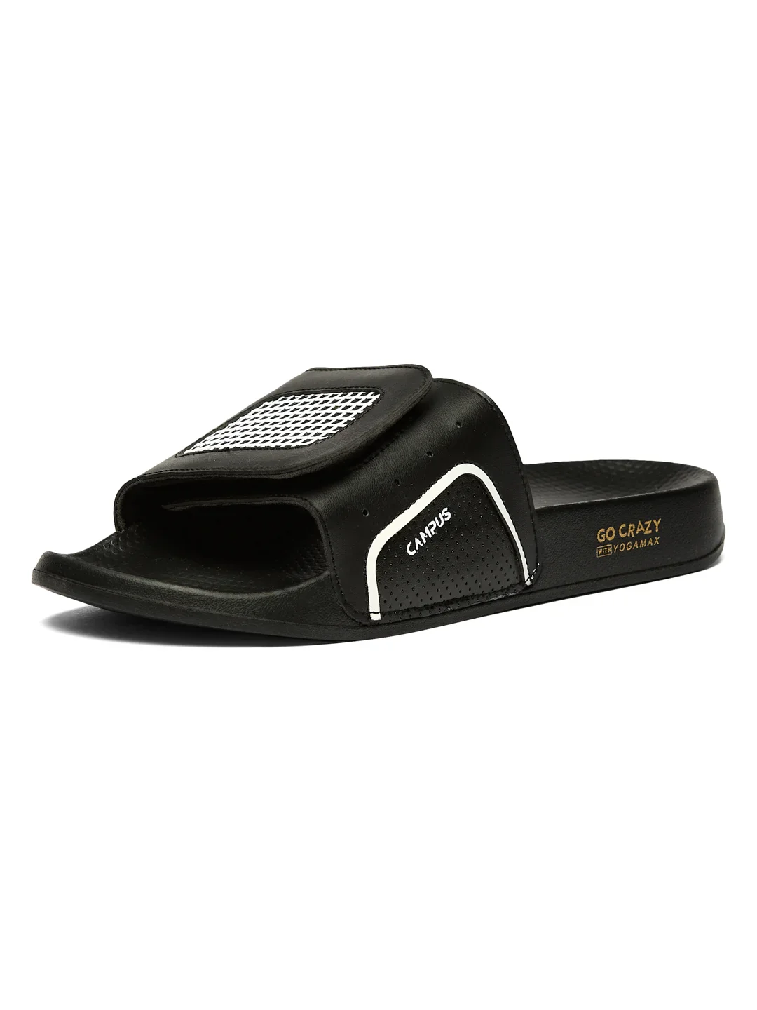SL-461 Black Men's Slides - Image 5