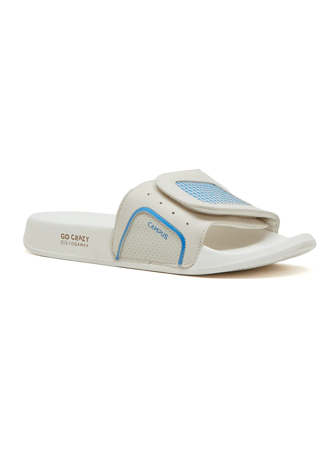 SL-461 Off White  Men's Slides - Image 2
