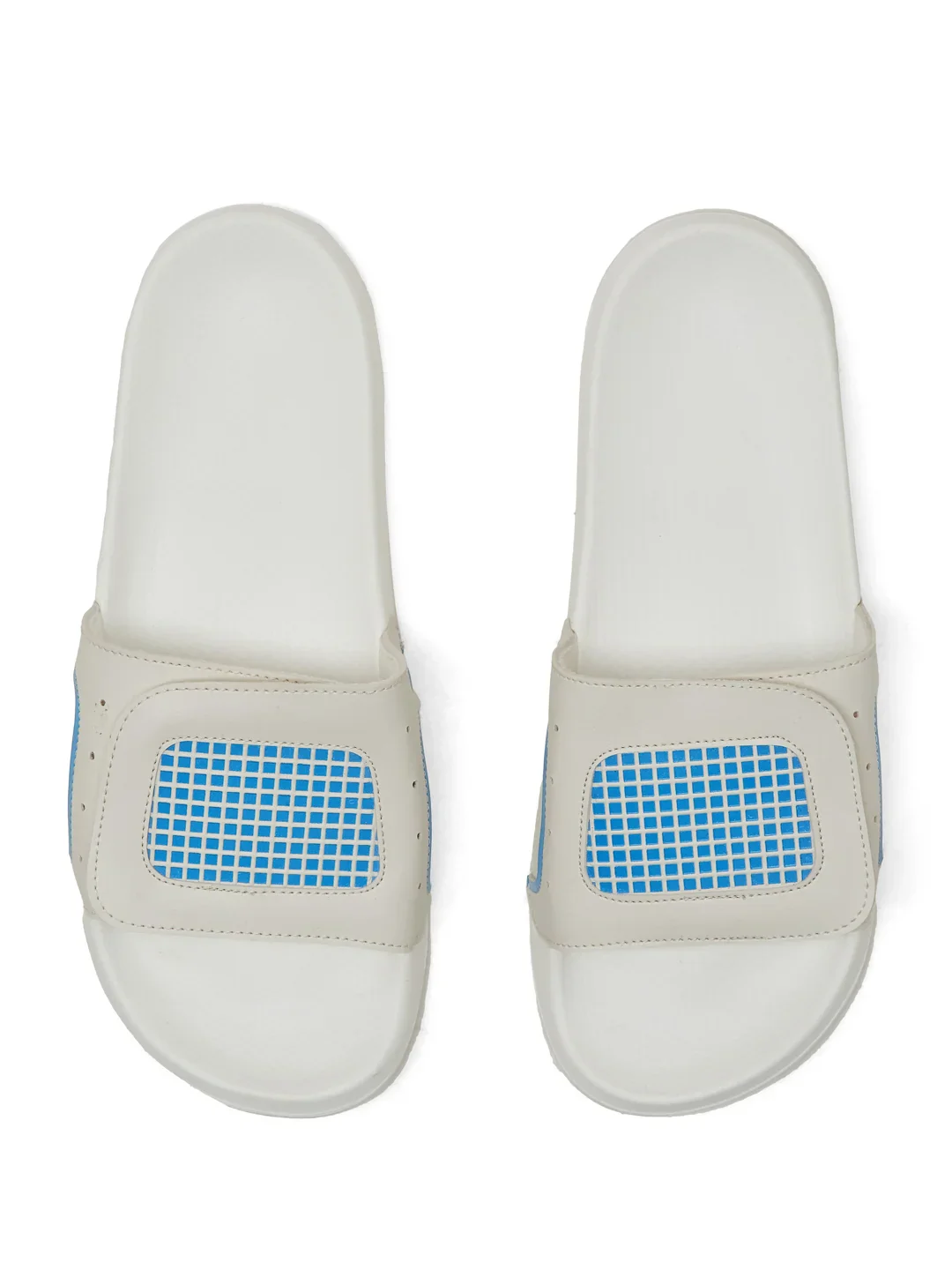 SL-461 Off White  Men's Slides - Image 6