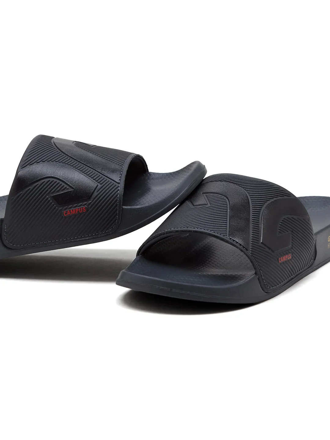 SL-475 Grey Men's Slides - Image 7