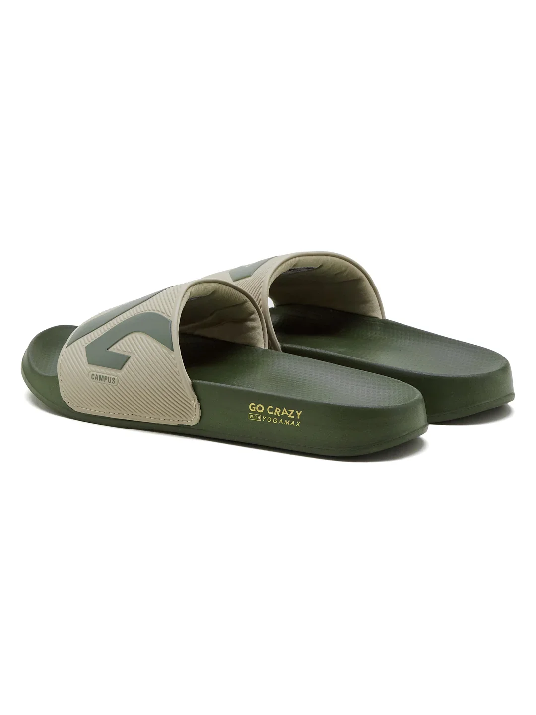 SL-475 Beige Men's Slides - Image 5