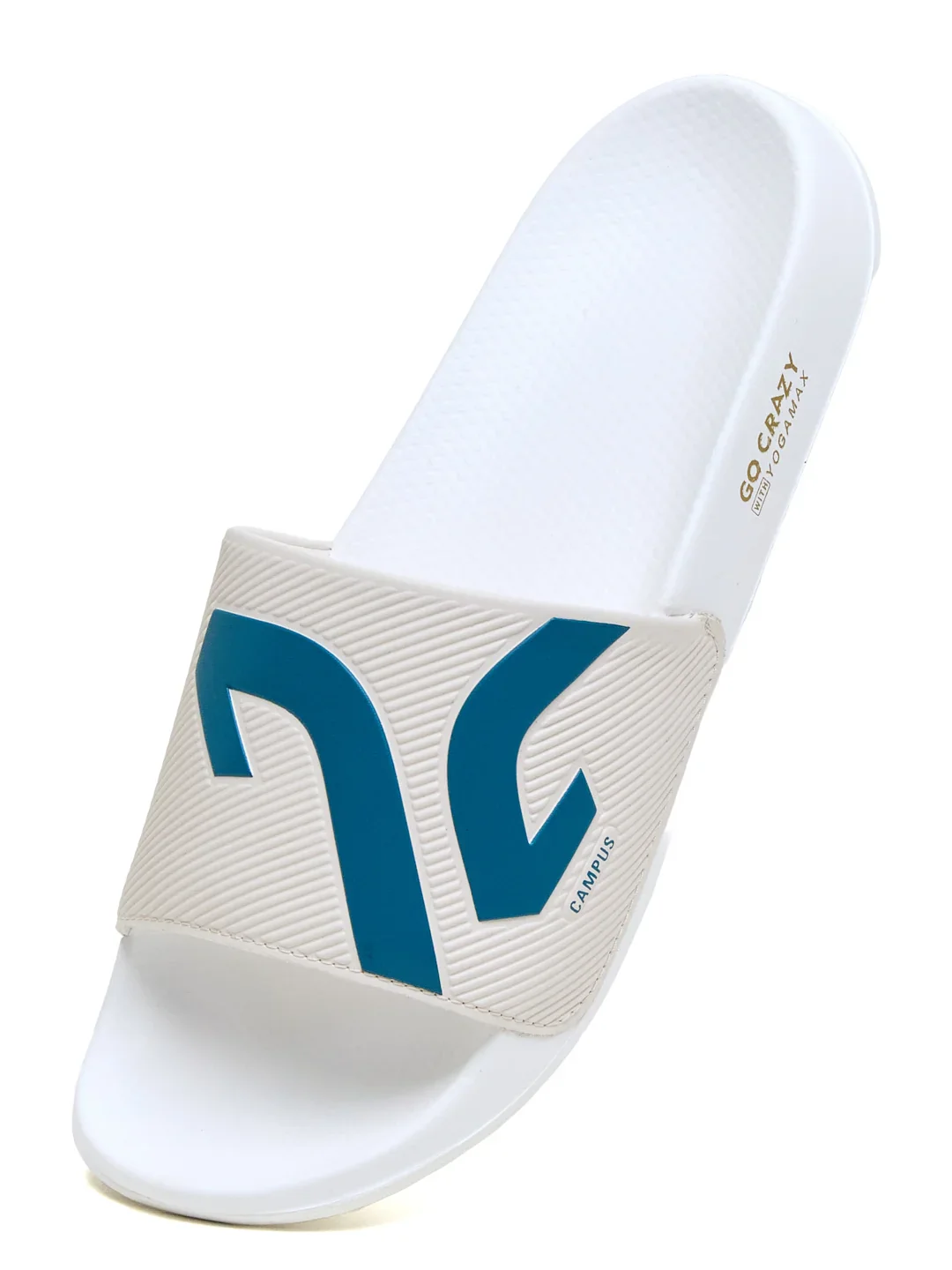 SL-475 White Men's Slides - Image 3