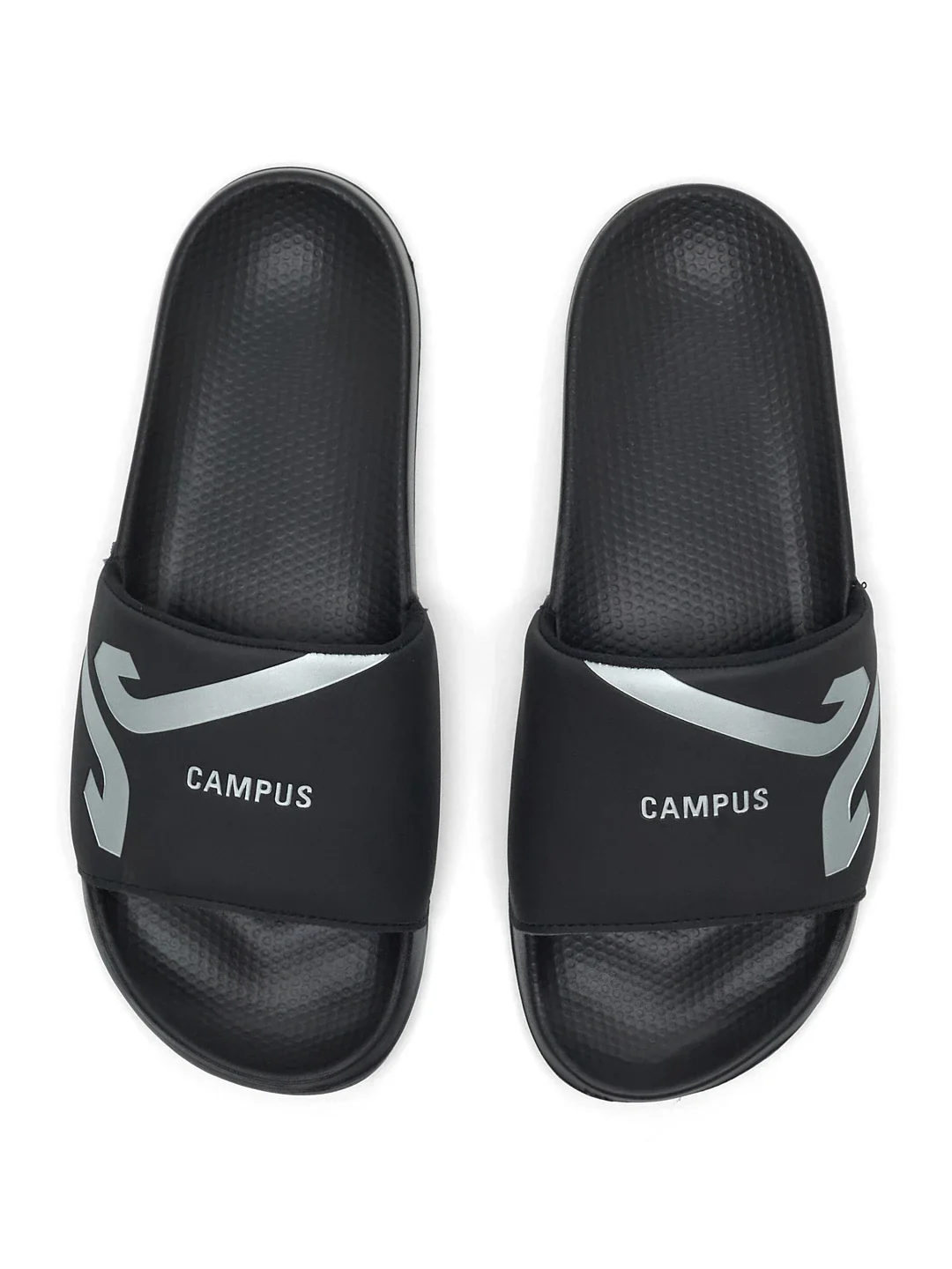 SL-476 Black Men's Slides - Image 6