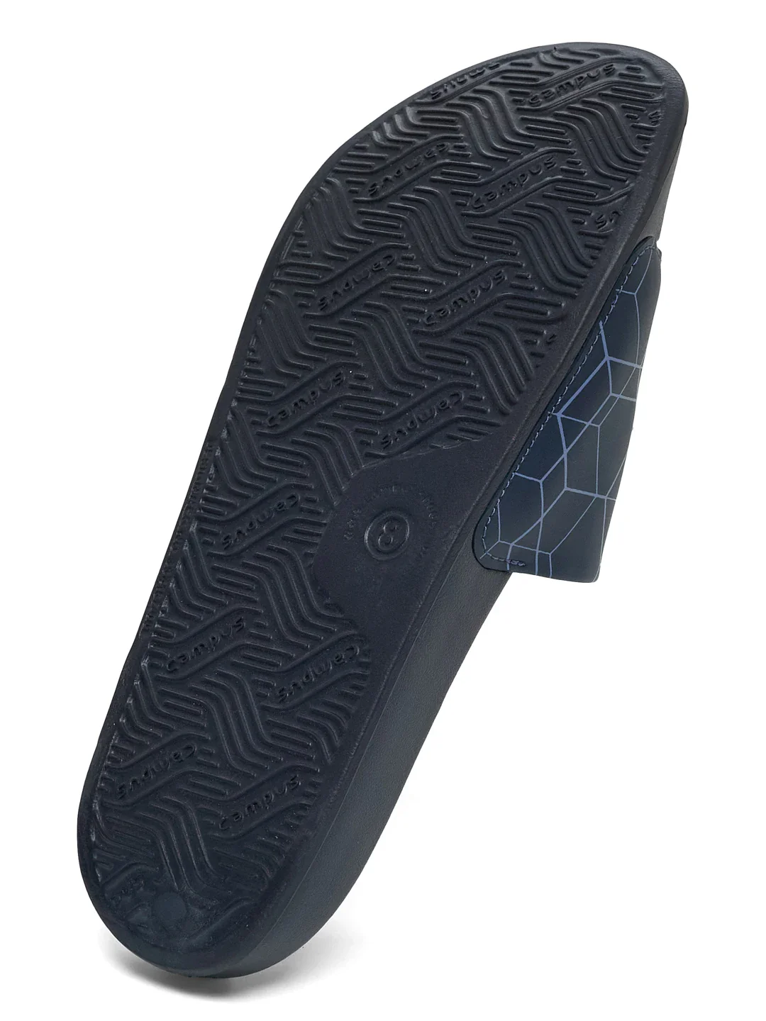 SL-477 Navy Men's Slides - Image 4