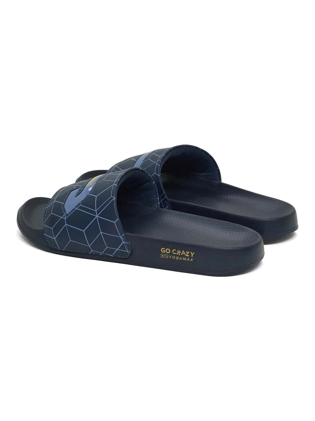 SL-477 Navy Men's Slides - Image 5