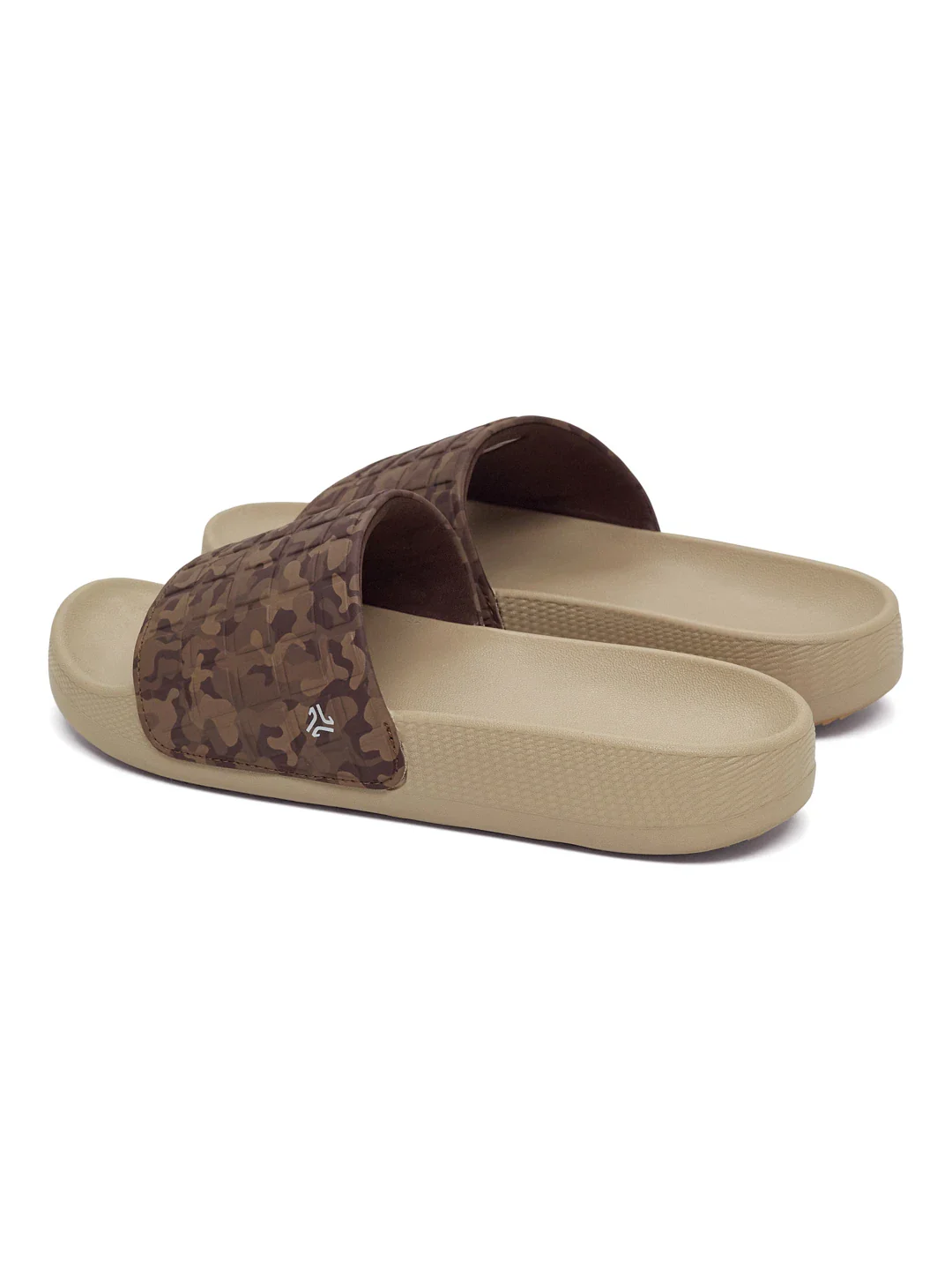 SL-478 Brown Men's Slides - Image 5