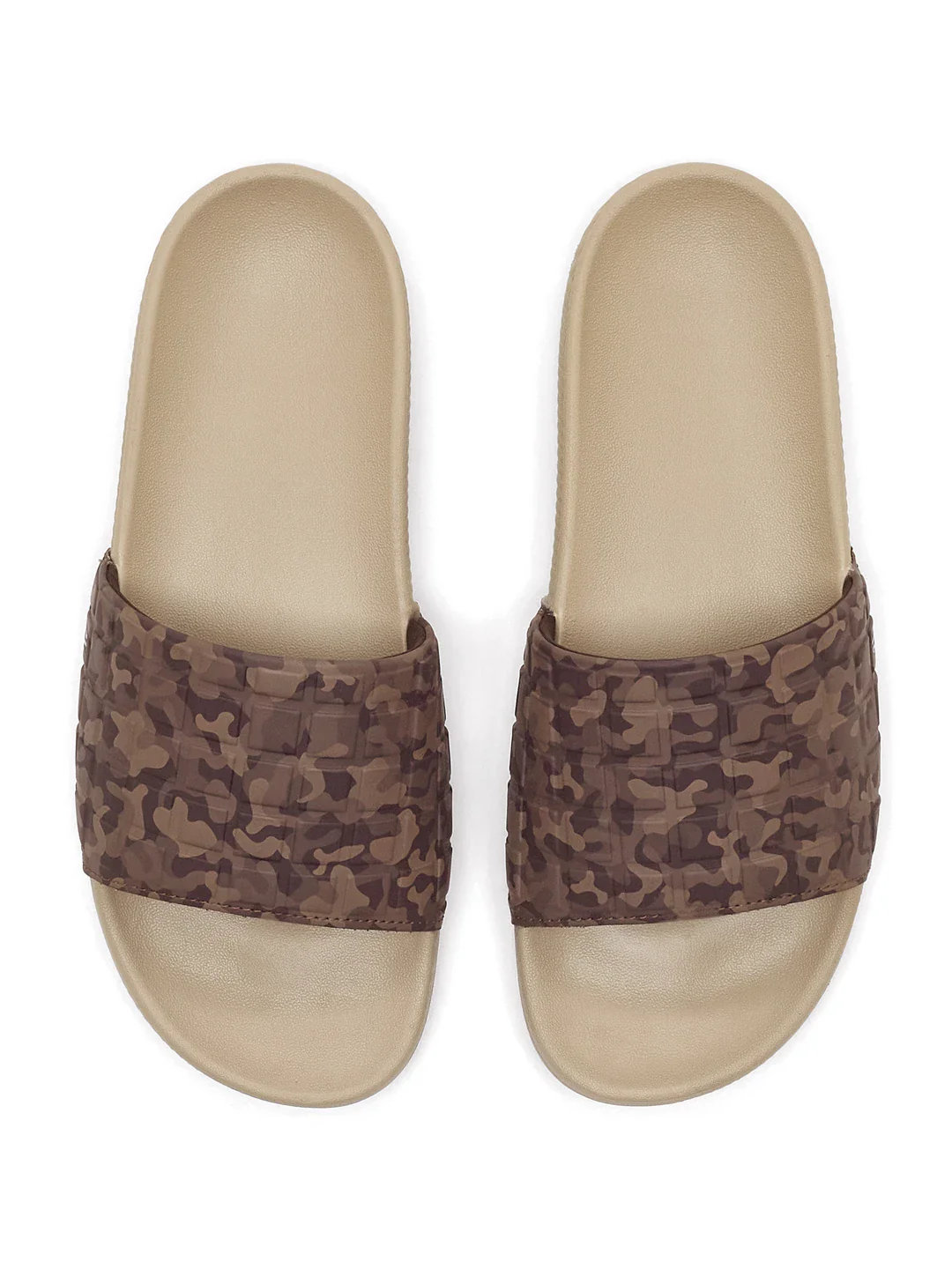 SL-478 Brown Men's Slides - Image 6