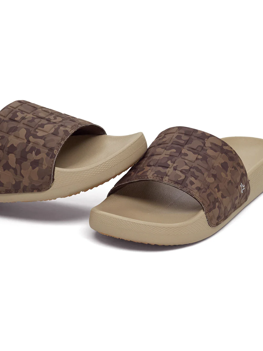 SL-478 Brown Men's Slides - Image 7