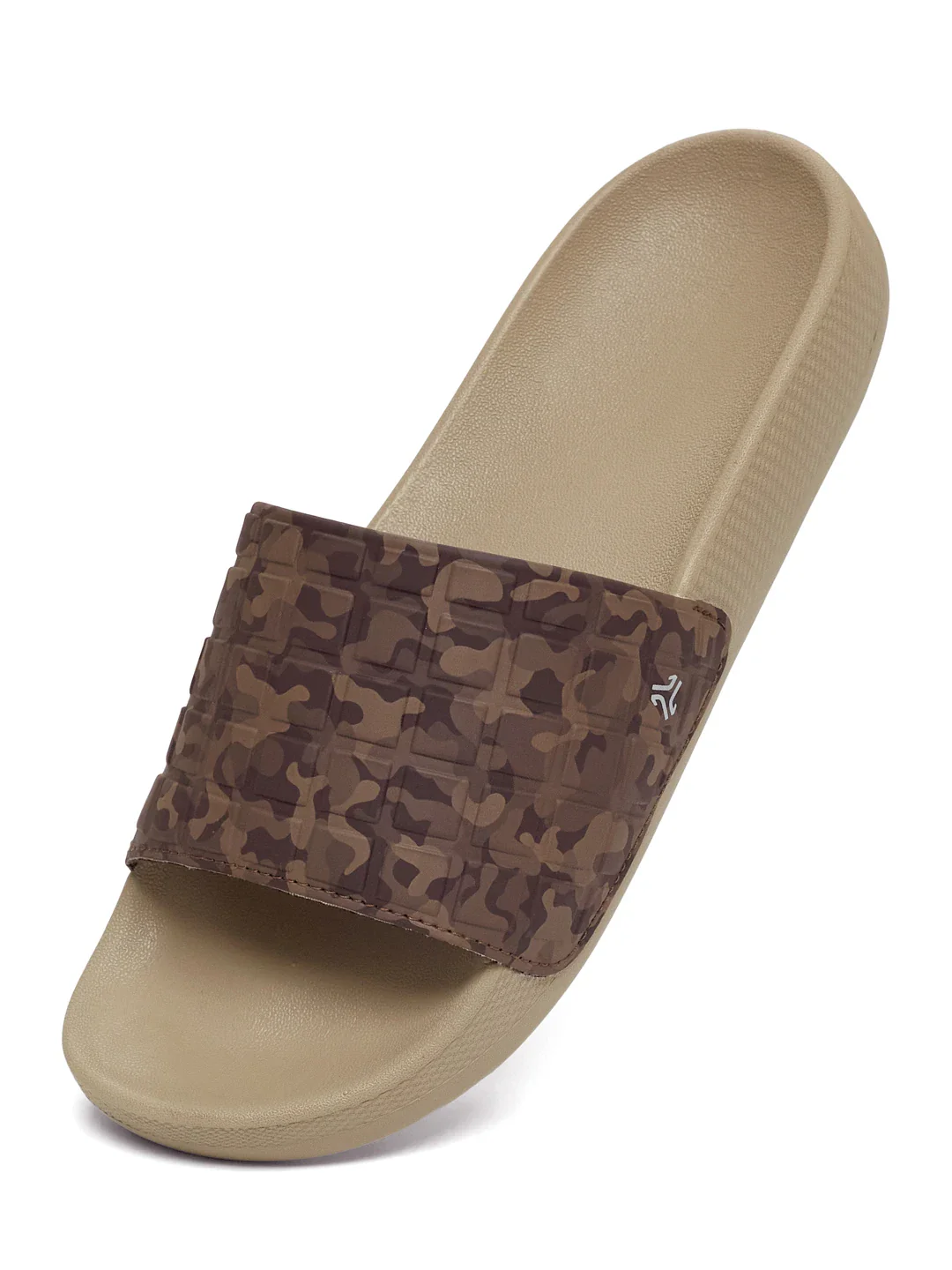 SL-478 White Men's Slides - Image 3