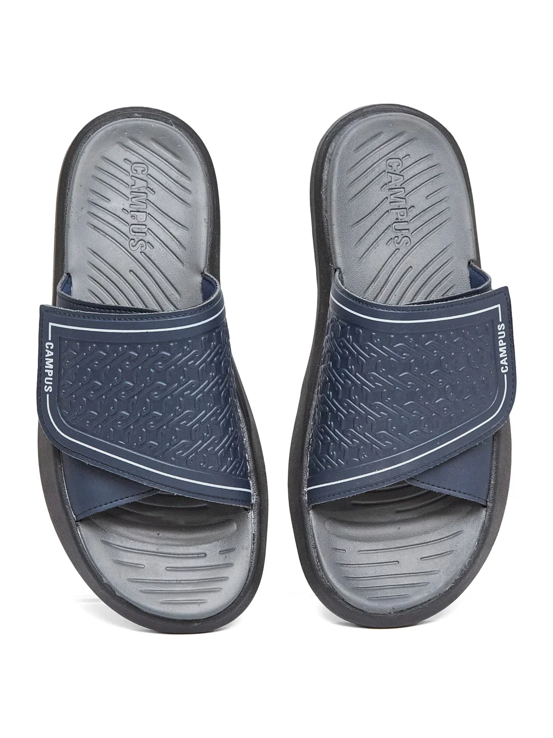 SL-481 Blue Men's Slides - Image 6