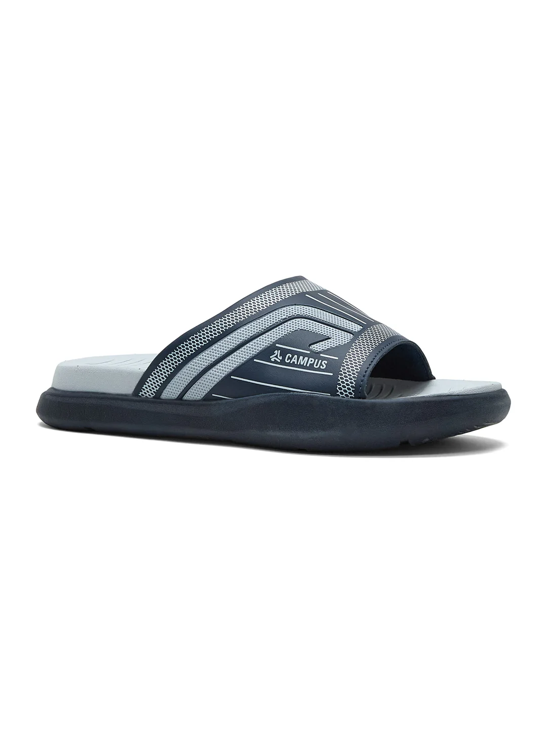 SL-482 Navy Men's Slides - Image 2