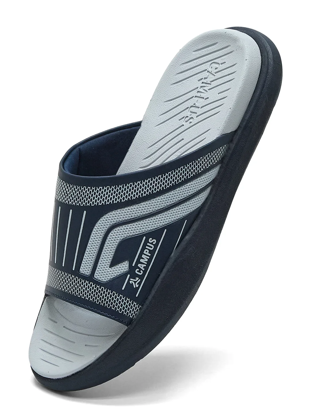 SL-482 Navy Men's Slides - Image 3