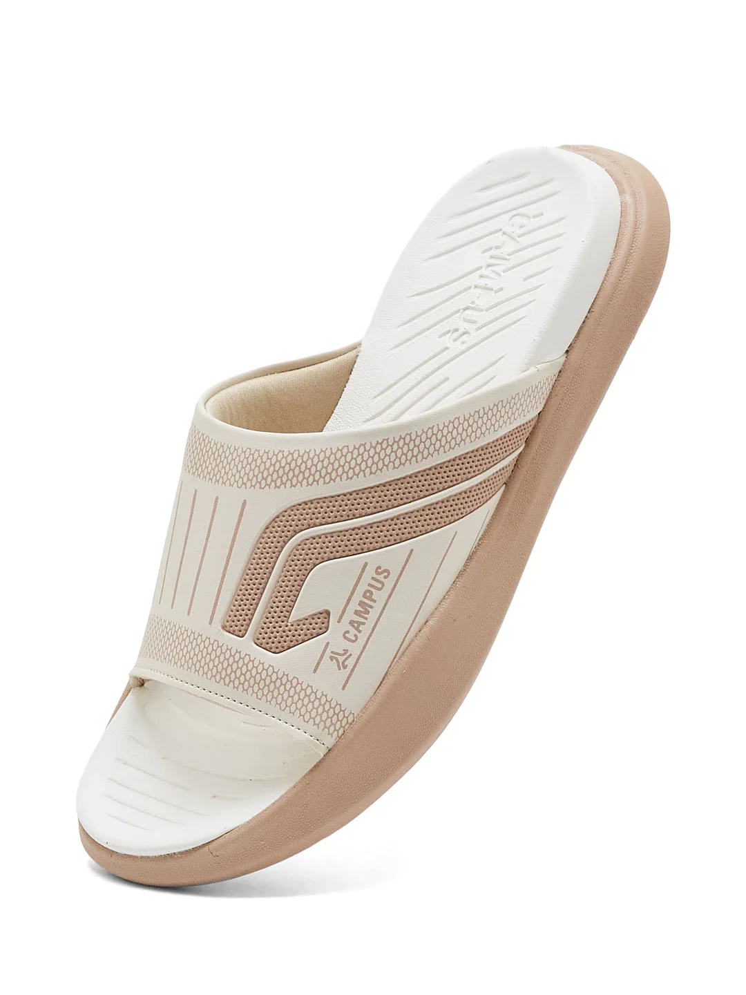 SL-482 Off White Men's Slides - Image 3
