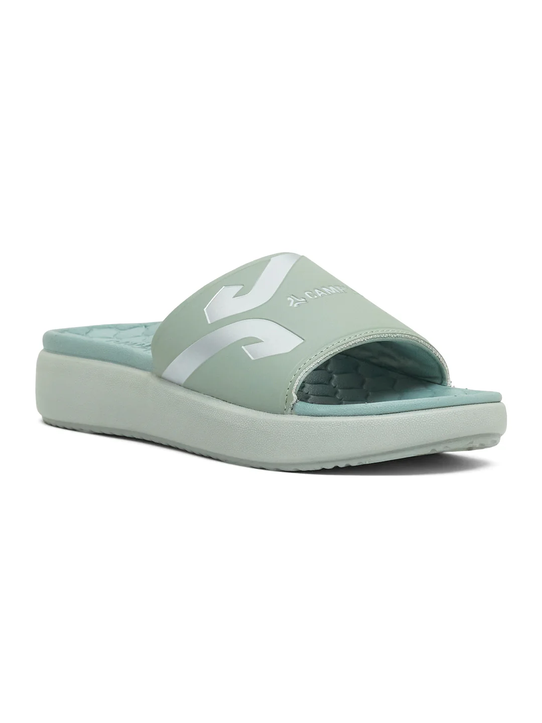 SL-489L Green Women's Slides - Image 2