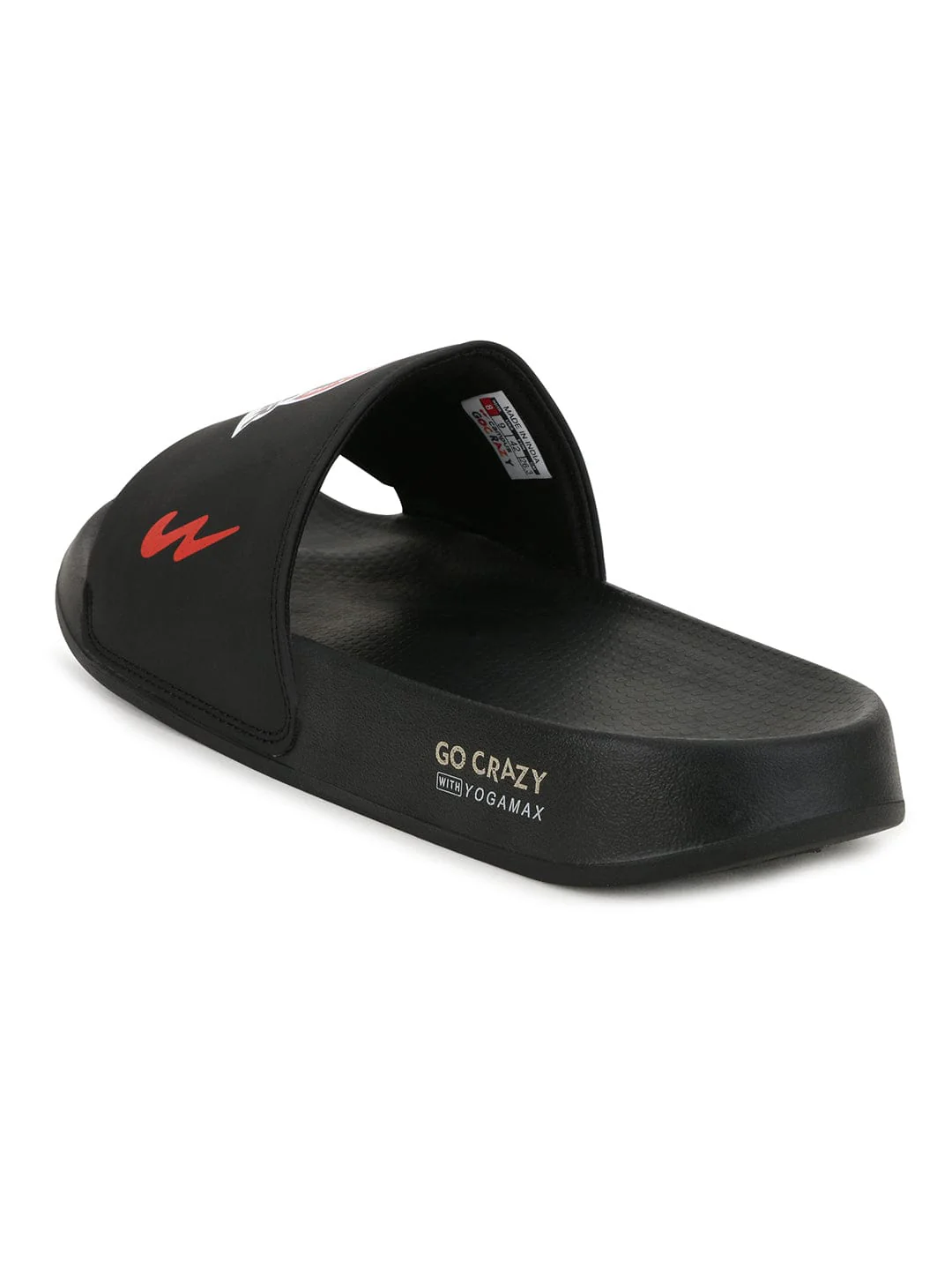 SL-SPR001 Black Men's Slides - Image 3